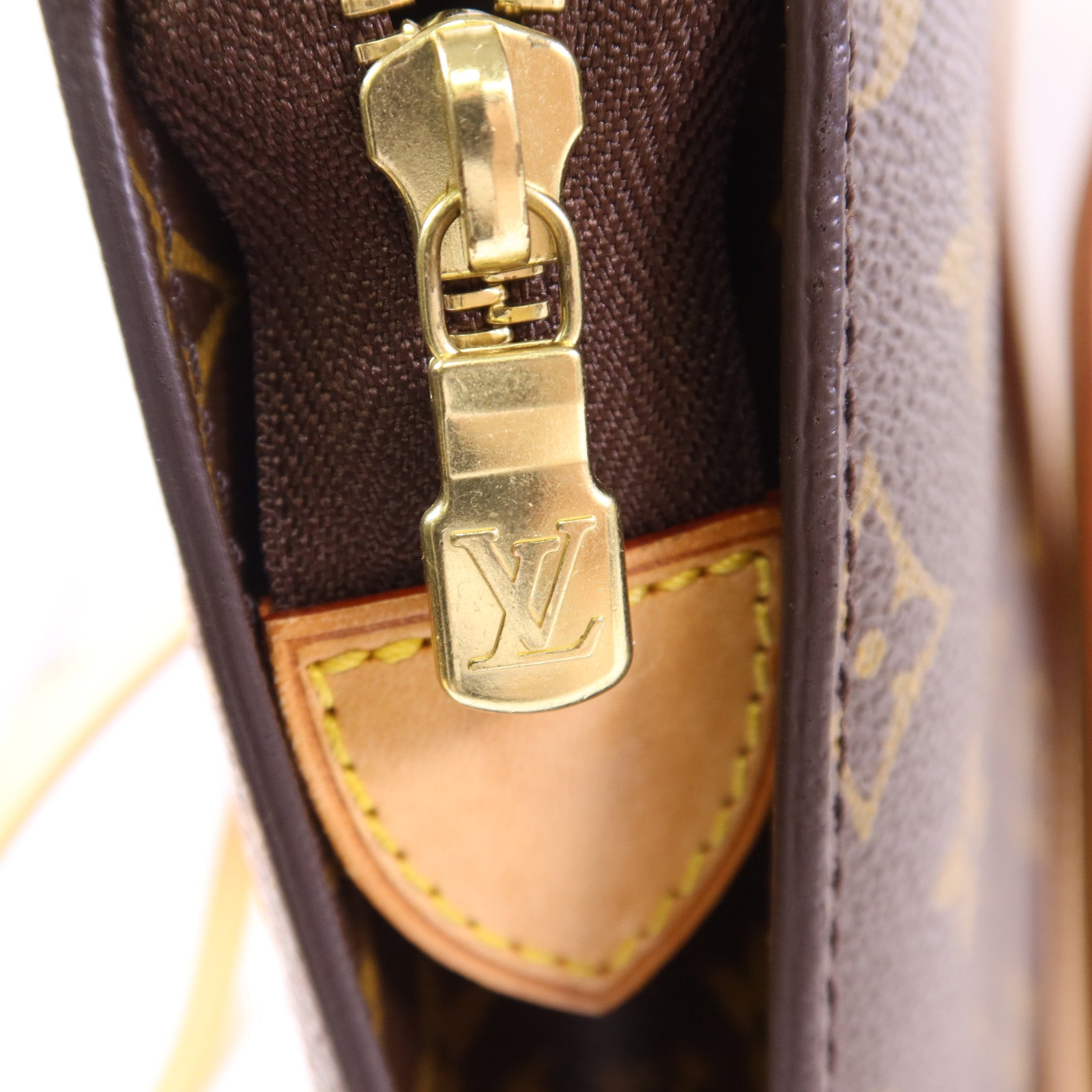 LOUIS VUITTON Monogram Babylone金扣肩背袋