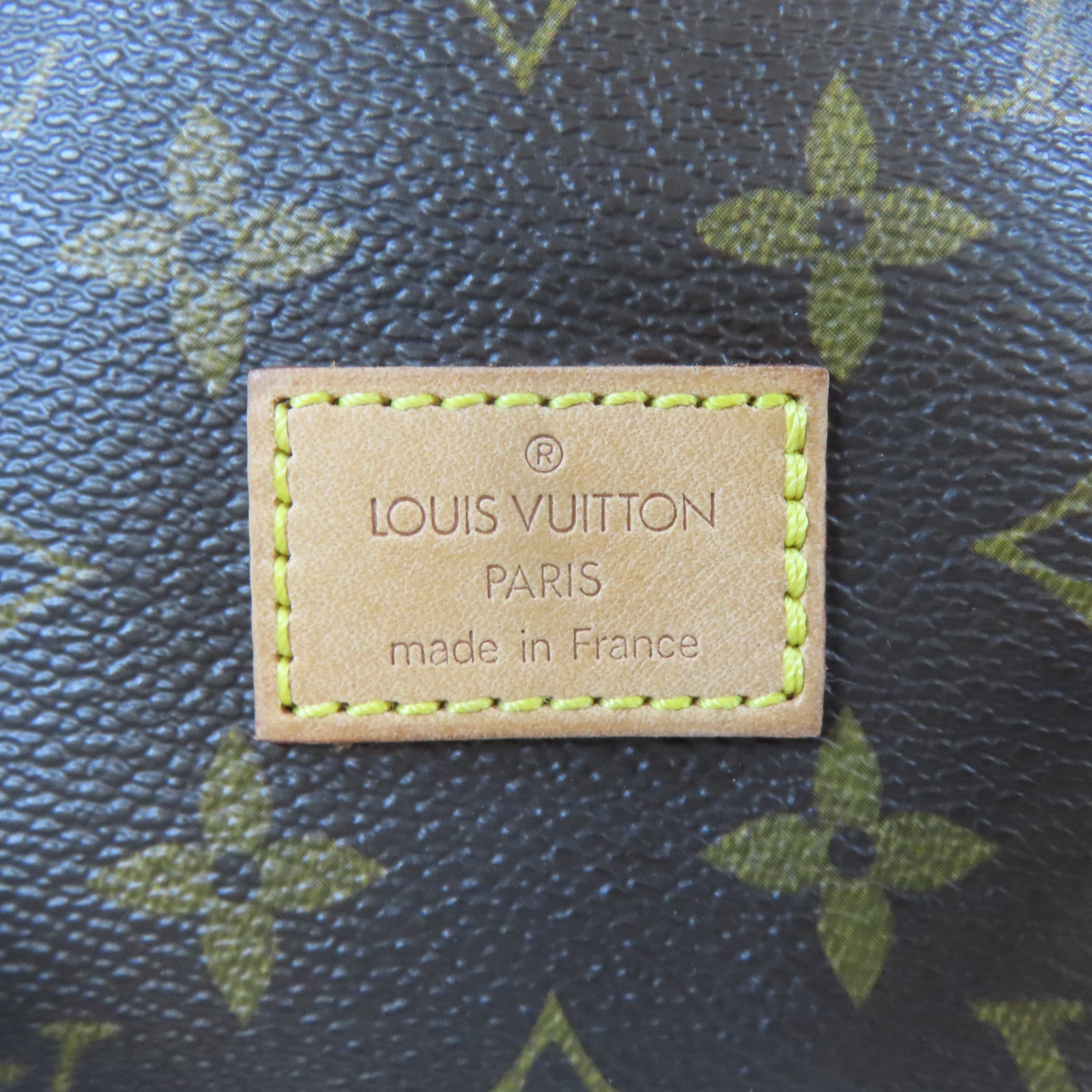 LOUIS VUITTON Monogram Saumur 30金扣肩背袋啡色