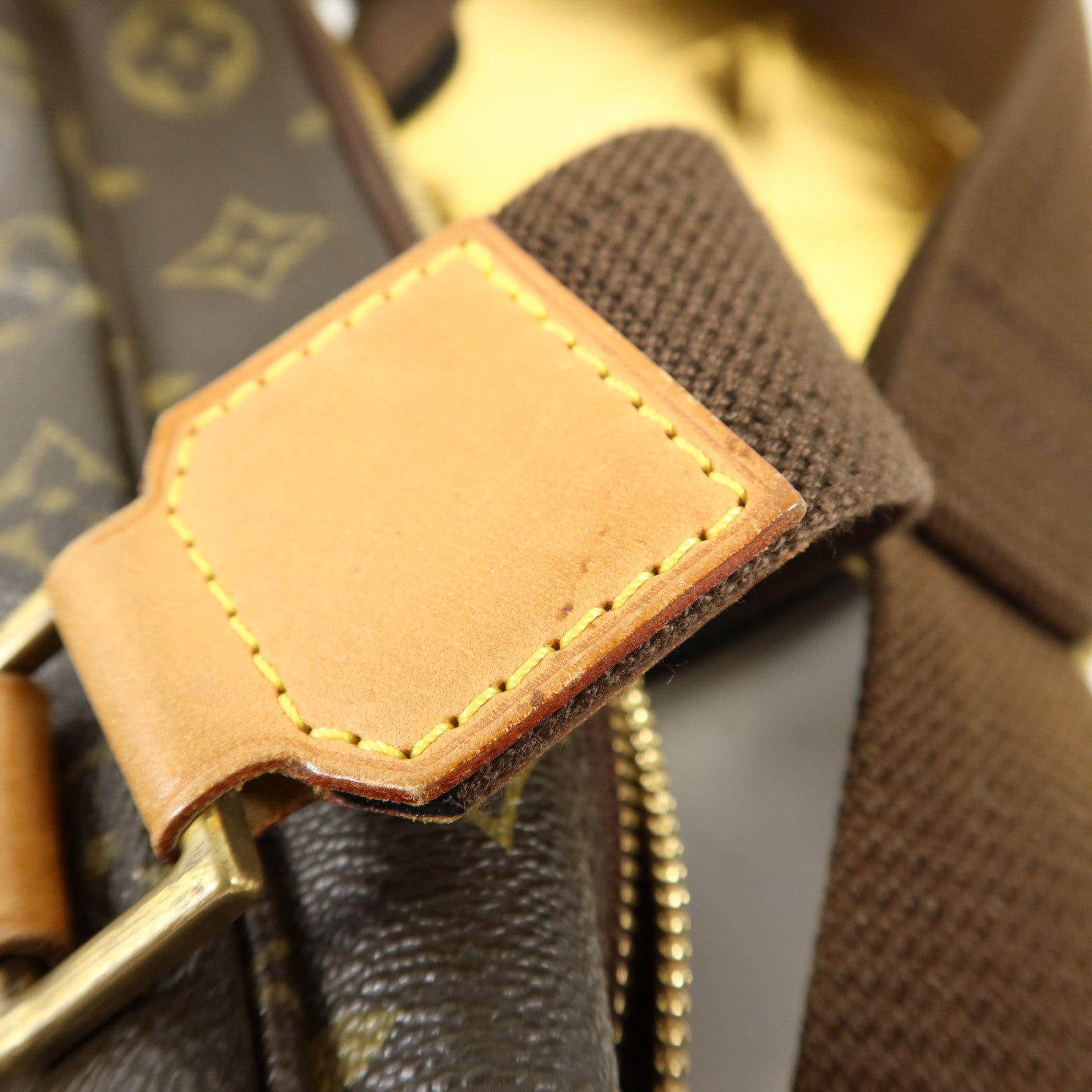 LOUIS VUITTON Monogram Sac Bosphore金扣手挽肩背兩用袋