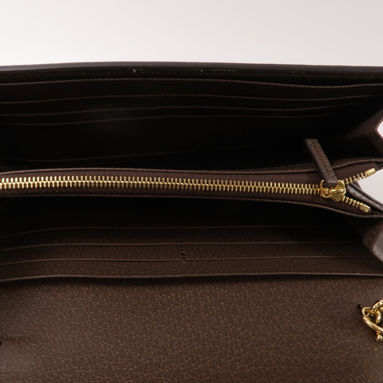 GUCCI 塗層帆布Blondie Wallet With Chain鏈帶肩背袋