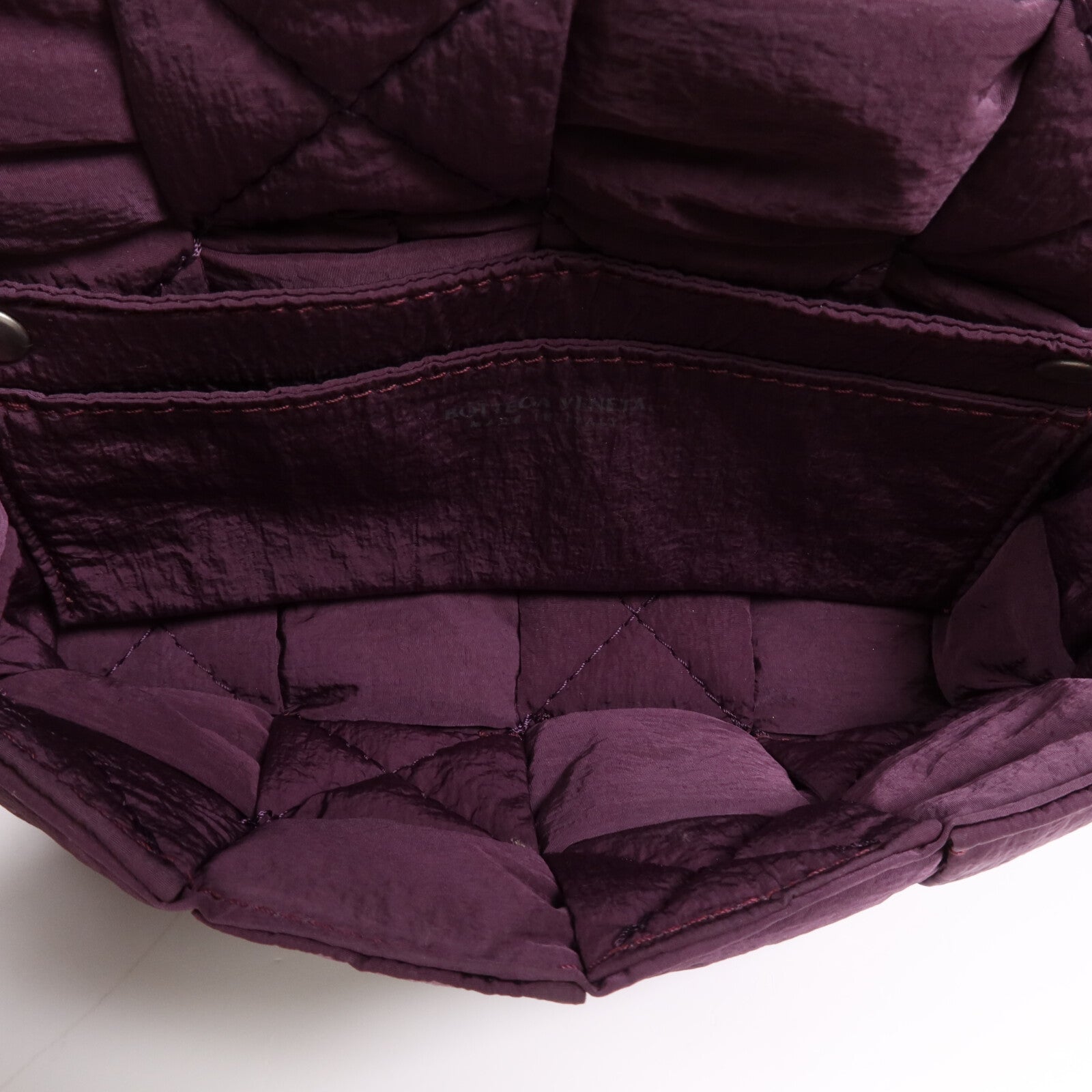 BOTTEGA VENETA 帆布Padded Tech Mini銀扣腰包