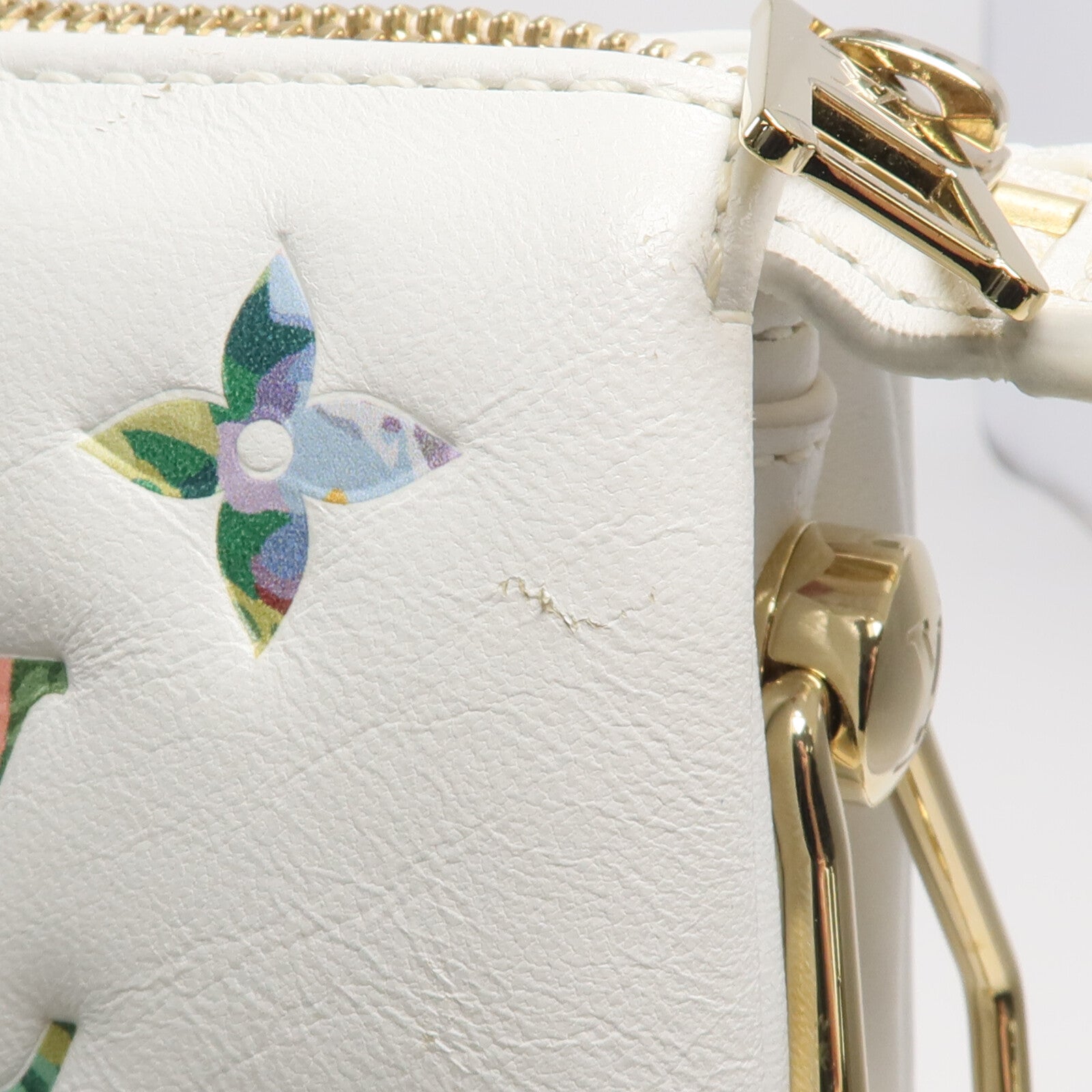 LOUIS VUITTON 羊皮皮革Coussin PM金扣手挽肩背兩用袋