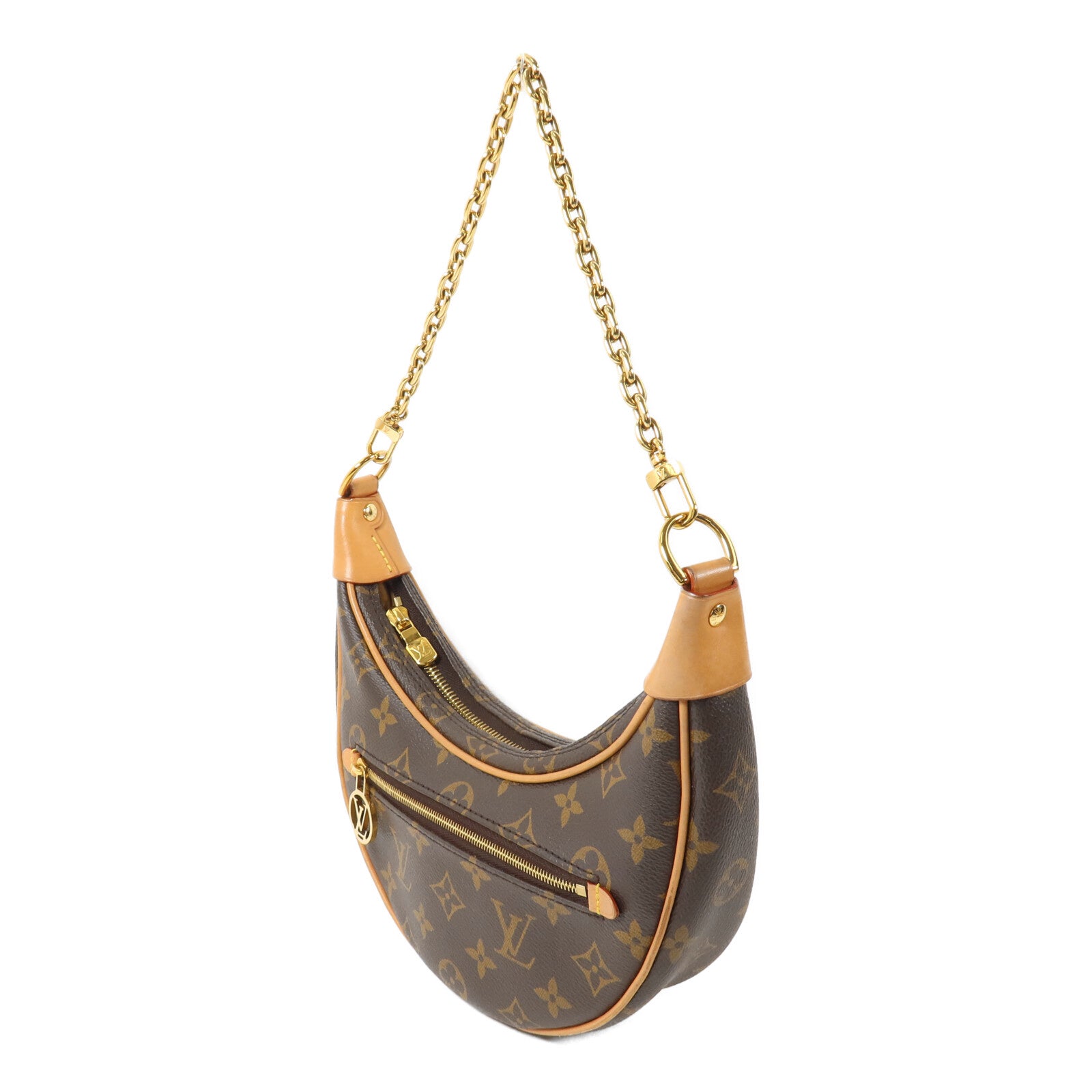 LOUIS VUITTON Monogram Loop鏈帶手挽肩背兩用袋