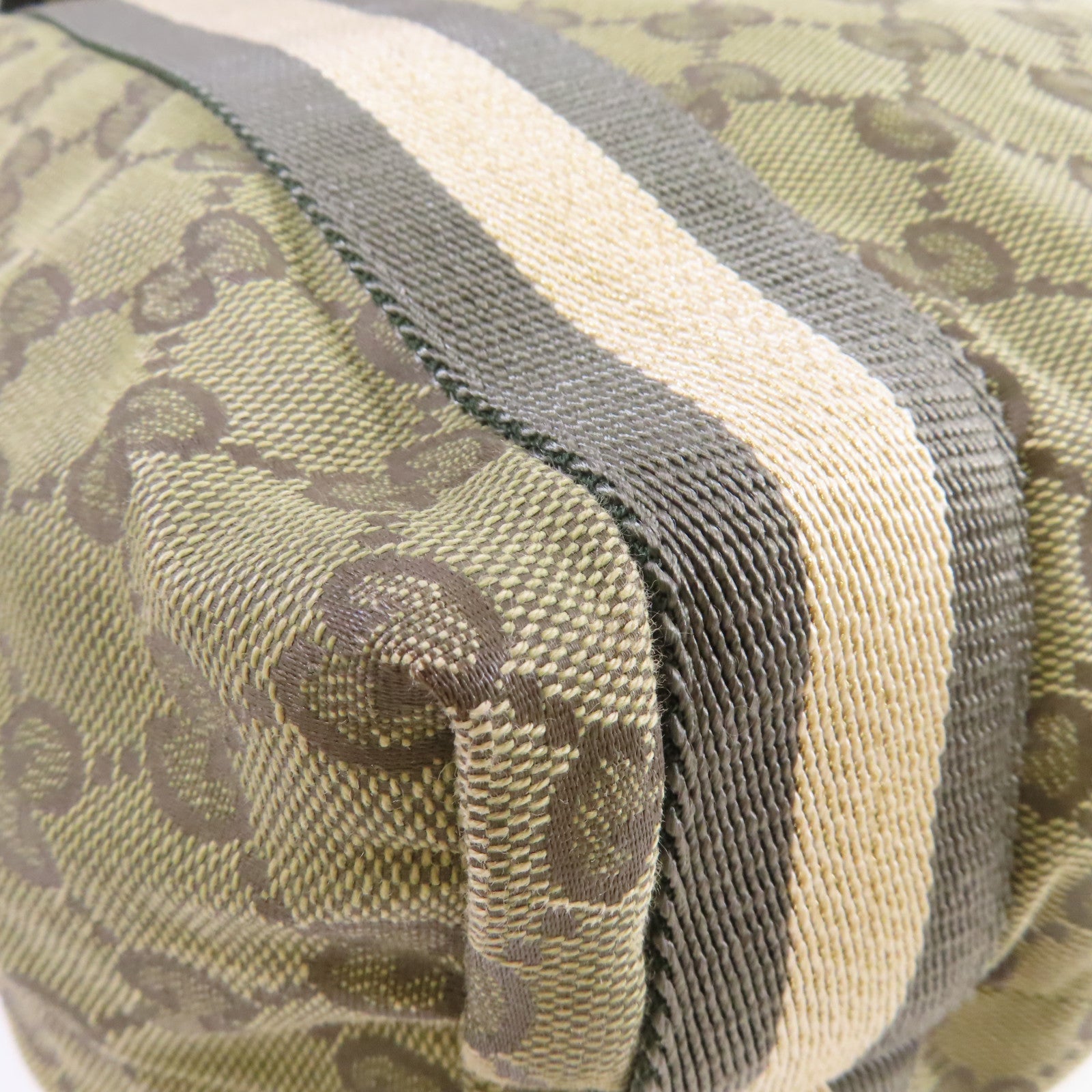 GUCCI GG帆布Tote Bag手挽袋綠色