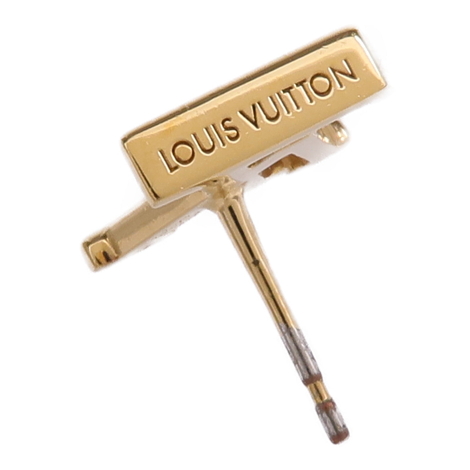 LOUIS VUITTON 金屬LV Iconic Earrings耳環