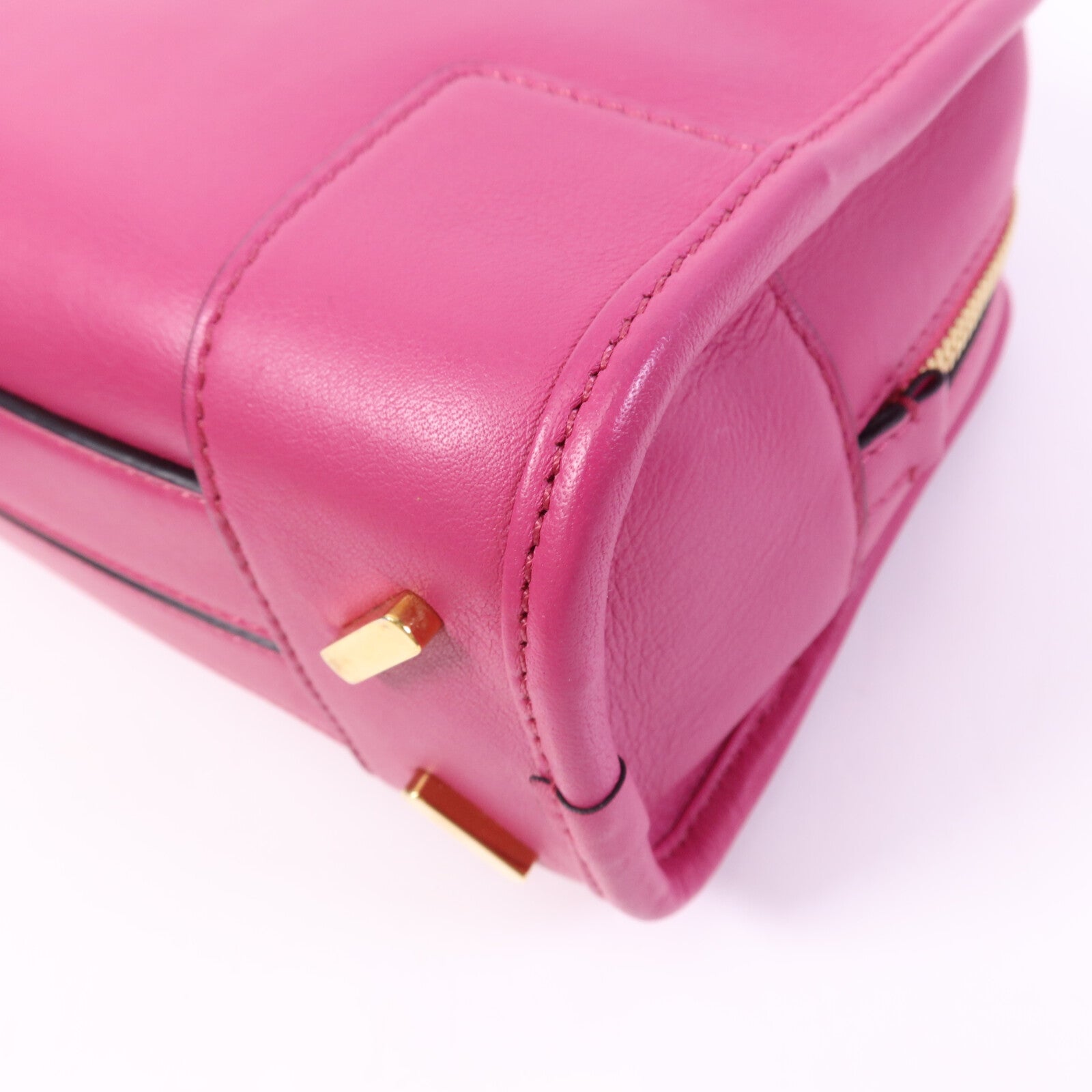 LOEWE 牛皮皮革Amazona金扣手挽肩背兩用袋