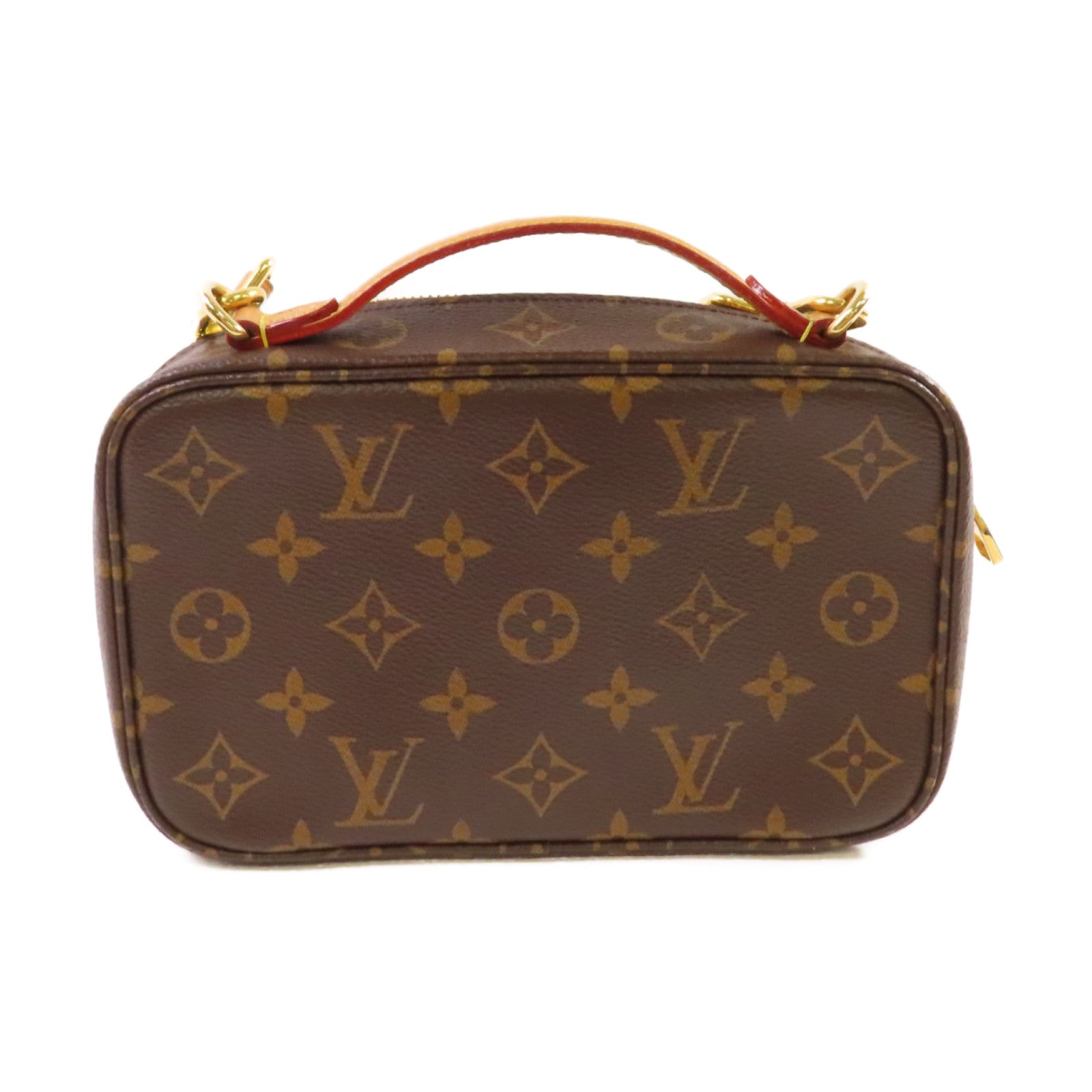 LOUIS VUITTON 【激減優惠】Monogram Utility Shoulder Bag金扣手挽肩背兩用袋啡色