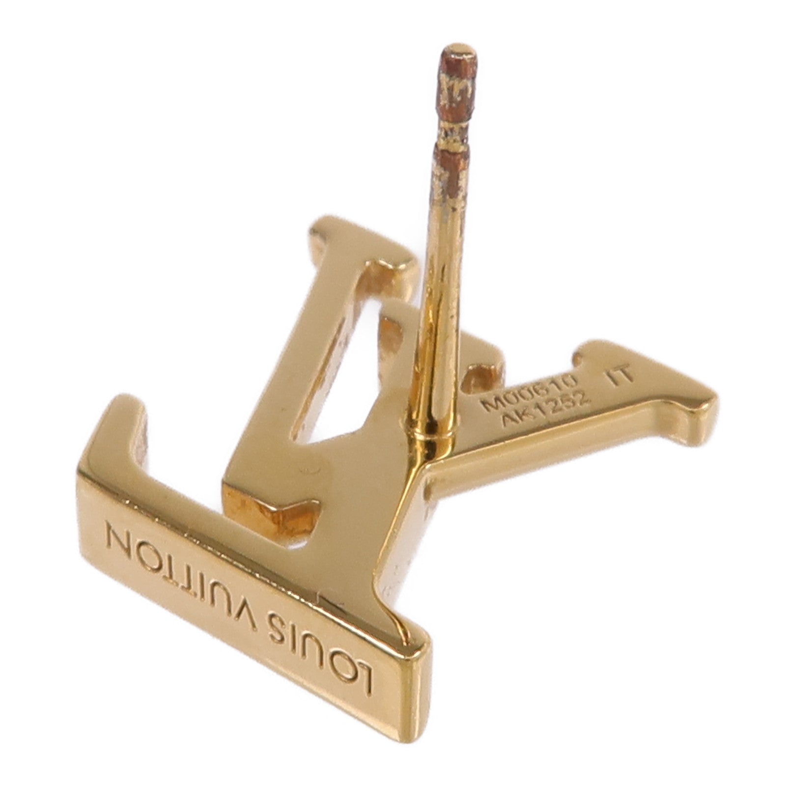 LOUIS VUITTON 金屬LV Iconic Earrings耳環