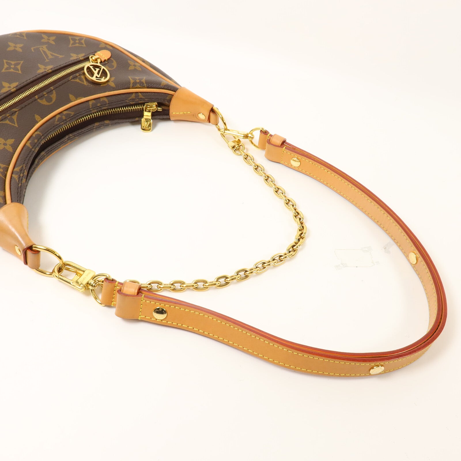 LOUIS VUITTON Monogram Loop鏈帶手挽肩背兩用袋