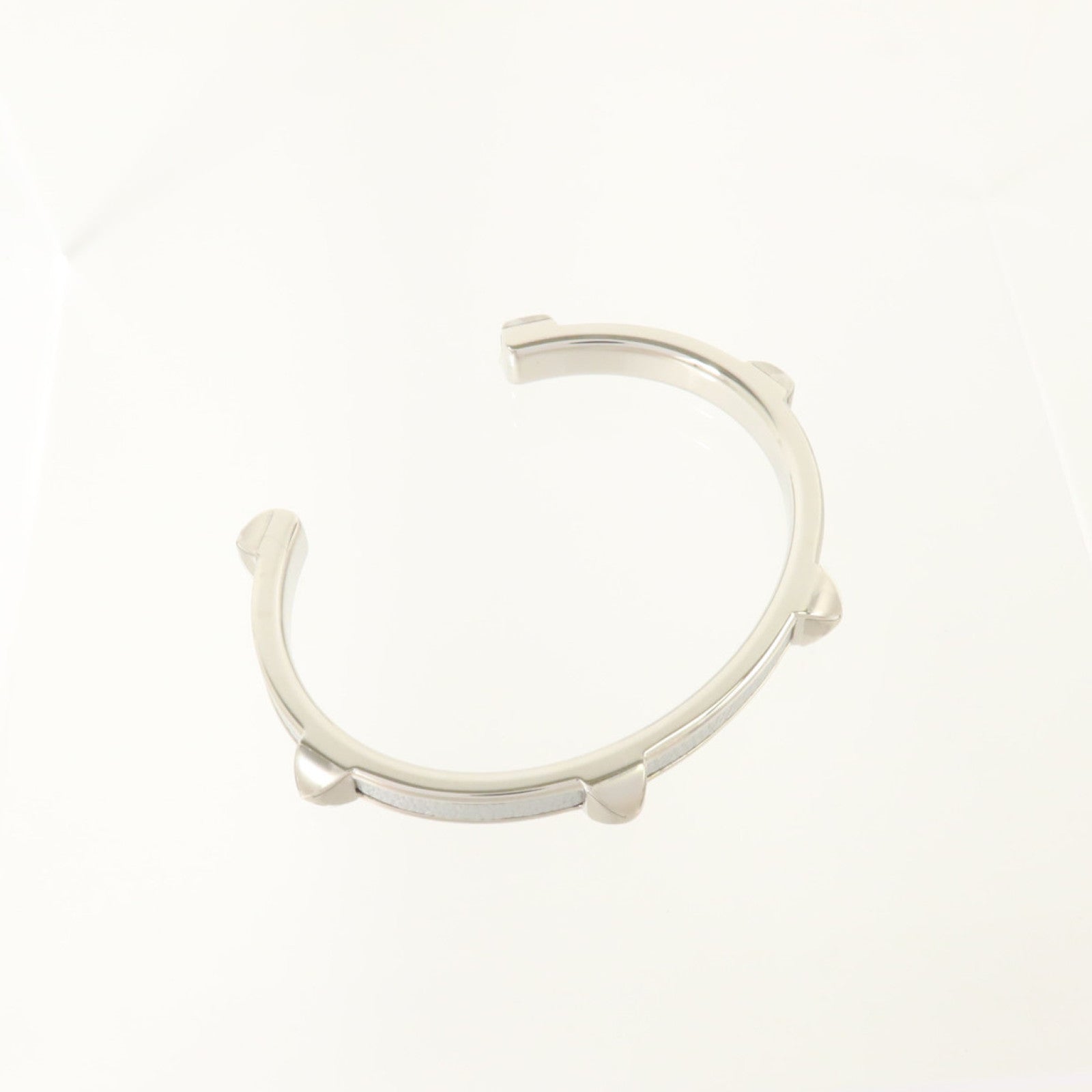 HERMES Chamkilight皮革/金屬Athena Bracelet手鏈