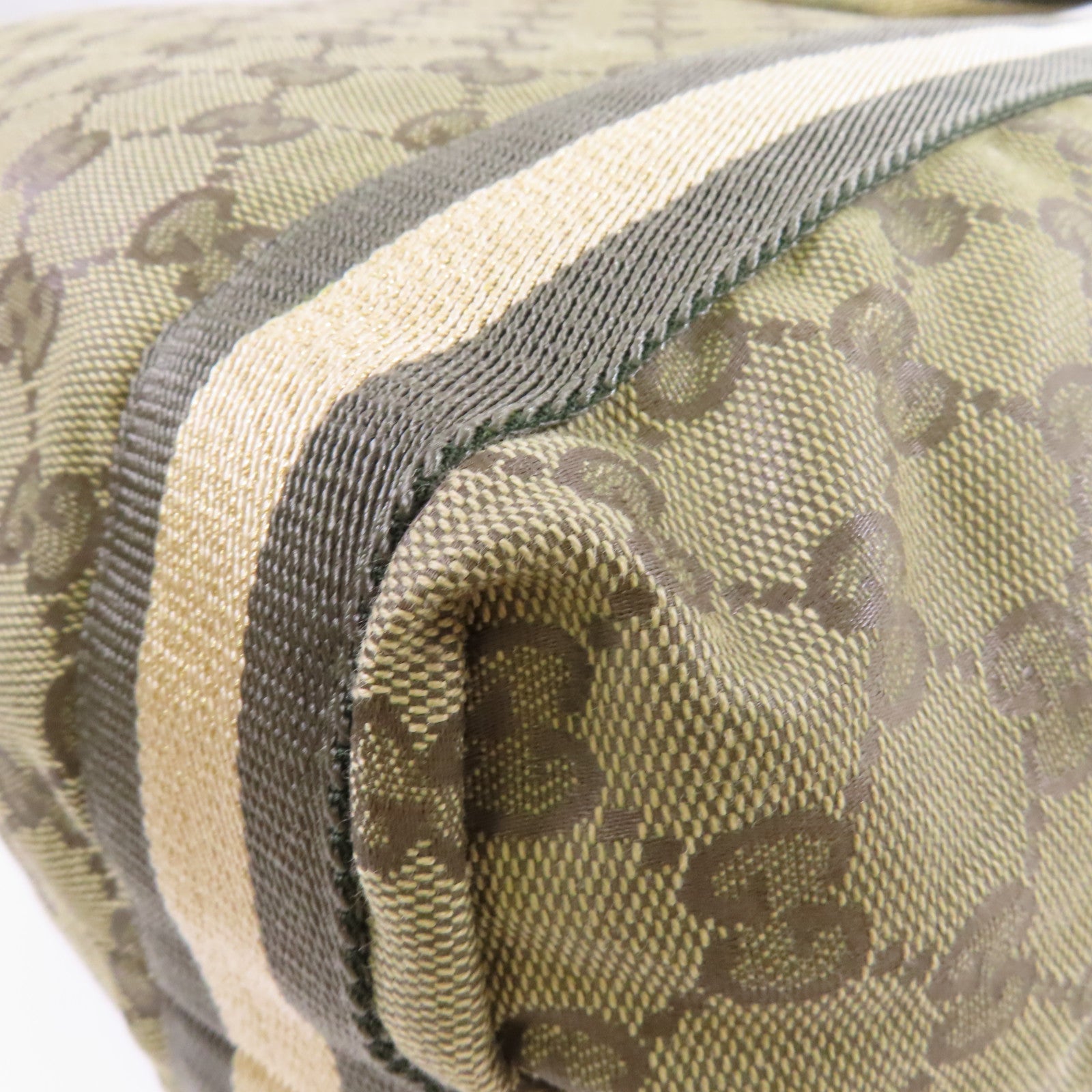 GUCCI GG帆布Tote Bag手挽袋綠色
