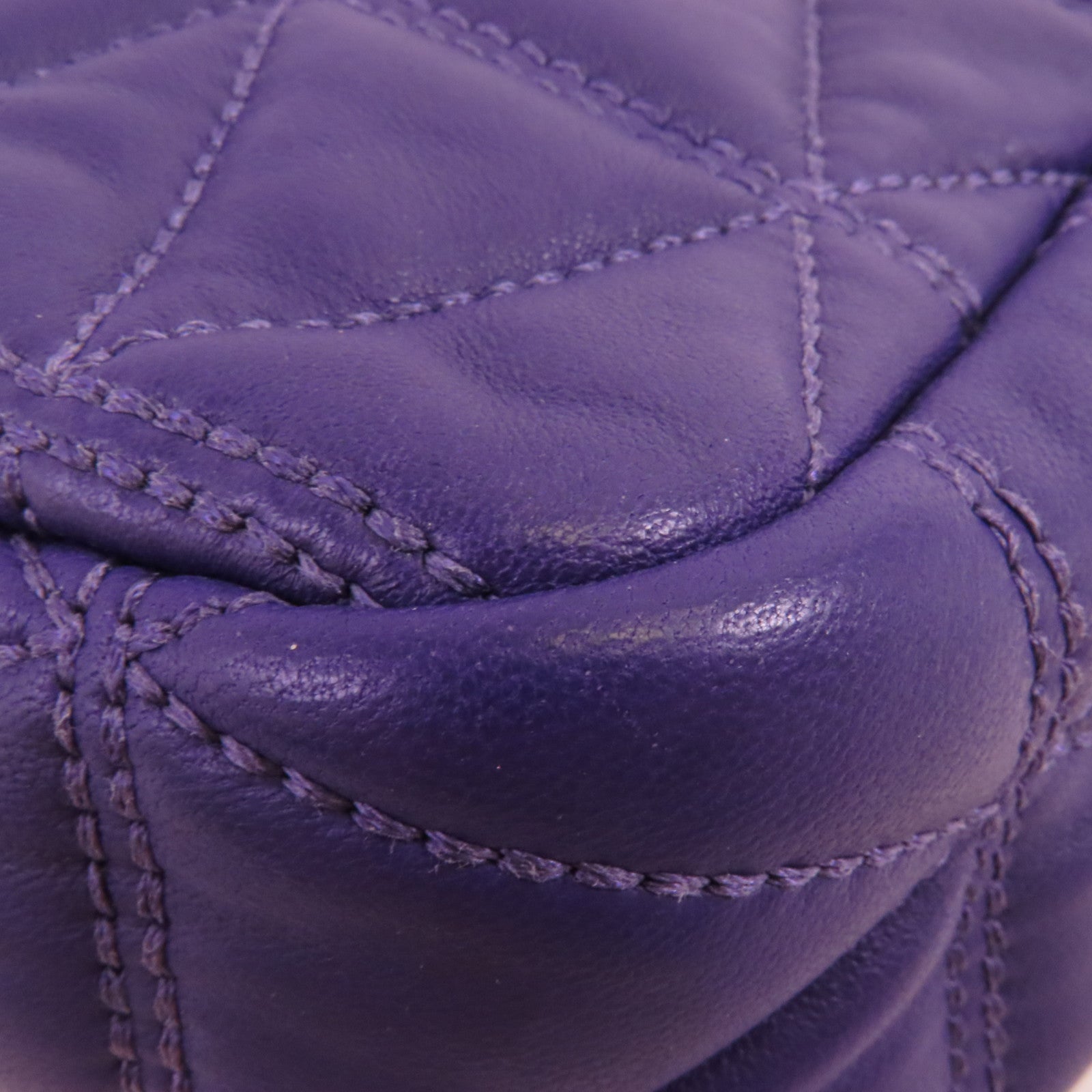 Michael Kors 羊皮皮革Chain Shoulder Bag銀扣鏈帶肩背袋