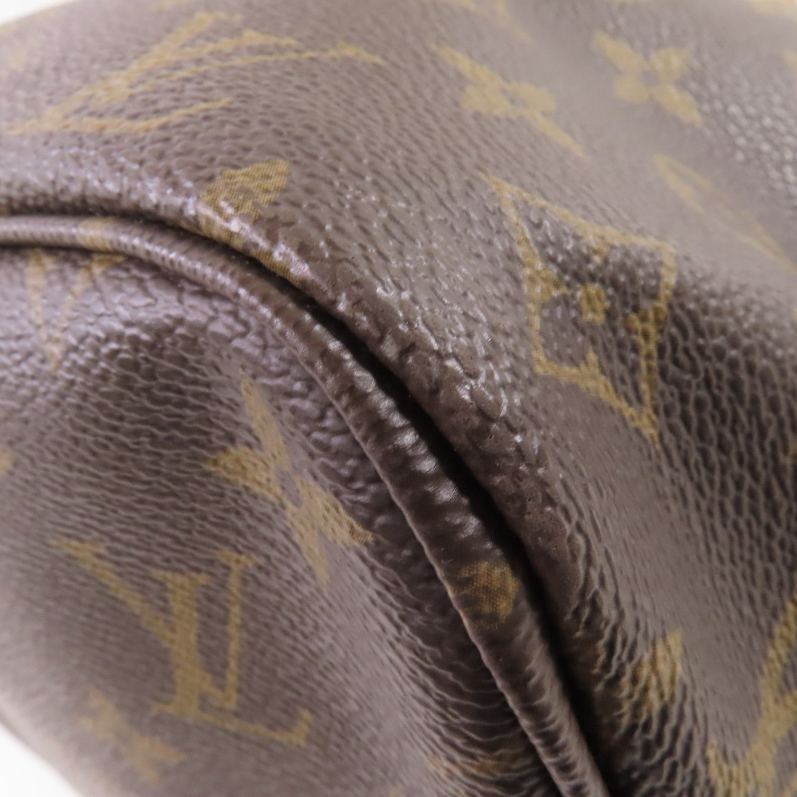 LOUIS VUITTON Monogram Neverfull MM Tote Bag金扣肩背袋啡色/酒紅色
