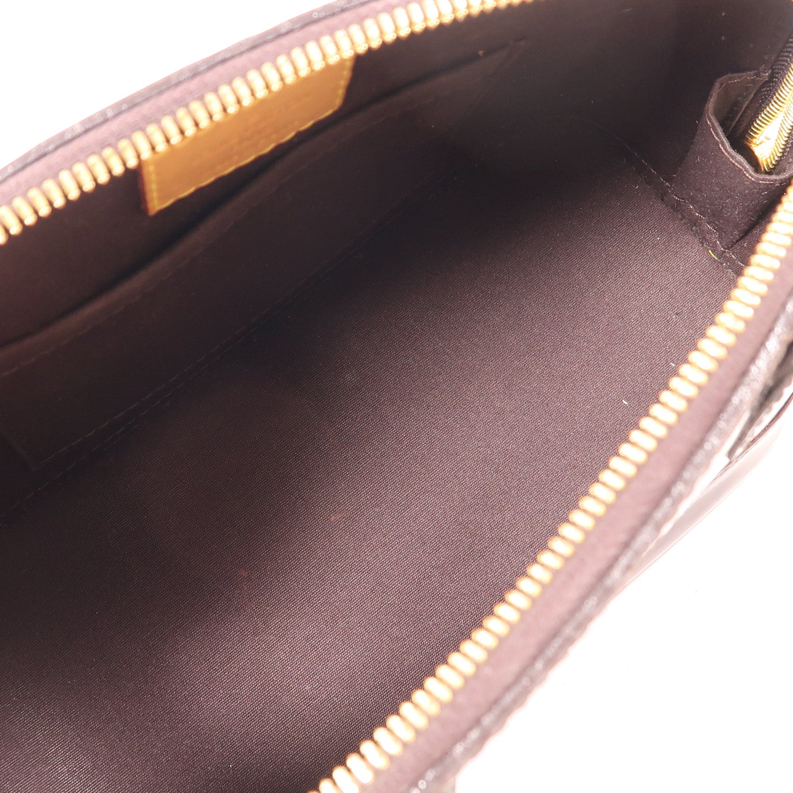 LOUIS VUITTON Vernis Alma BB金扣手挽肩背兩用袋