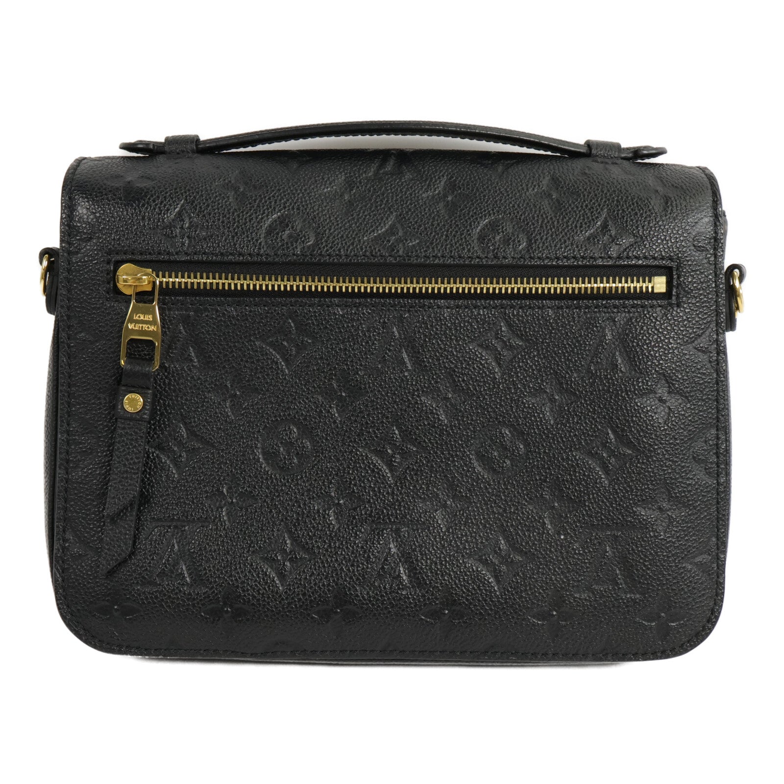 LOUIS VUITTON Monogram Empreinte Pochette Metis金扣手挽肩背兩用袋