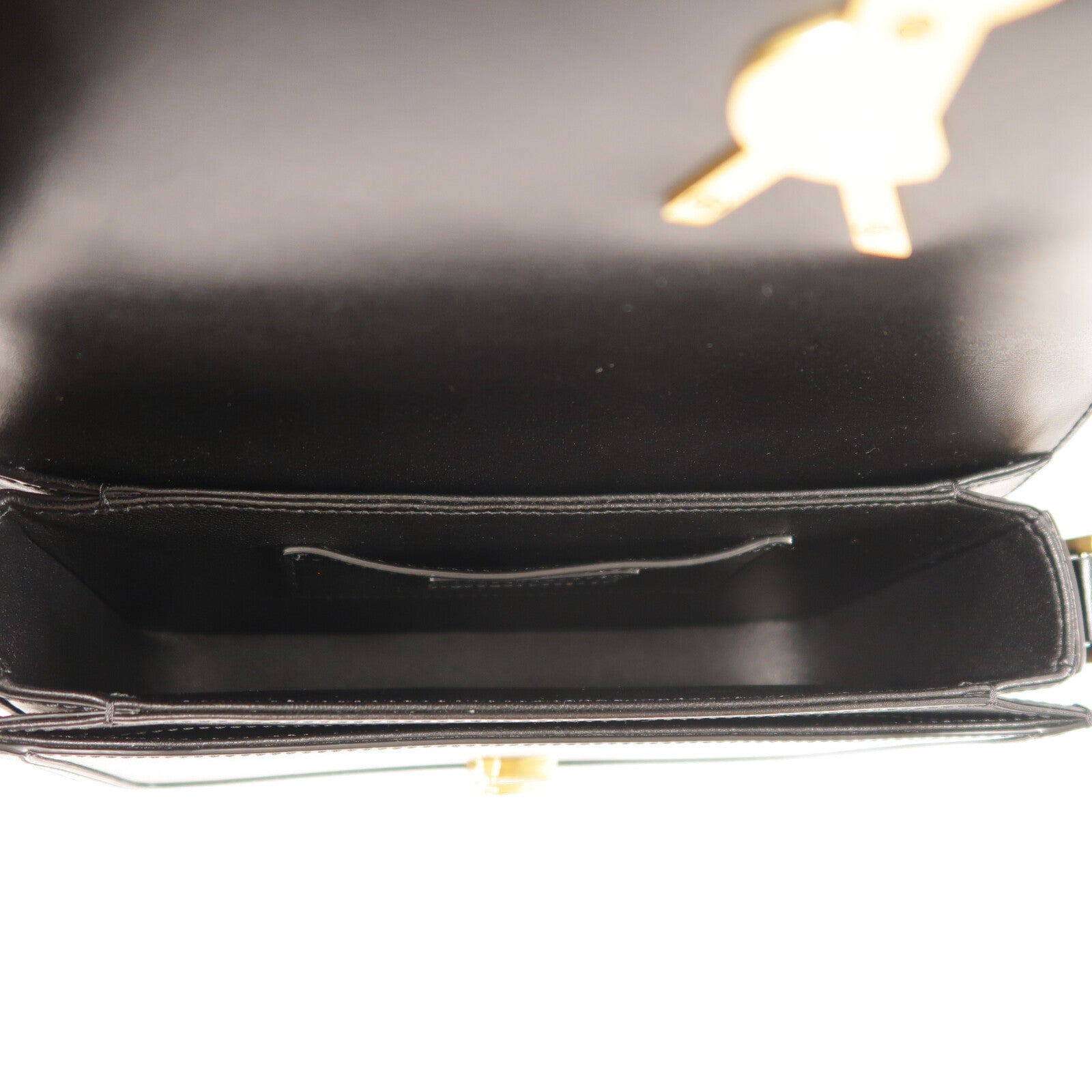 SAINT LAURENT 牛皮皮革Solferino Box金扣肩背袋