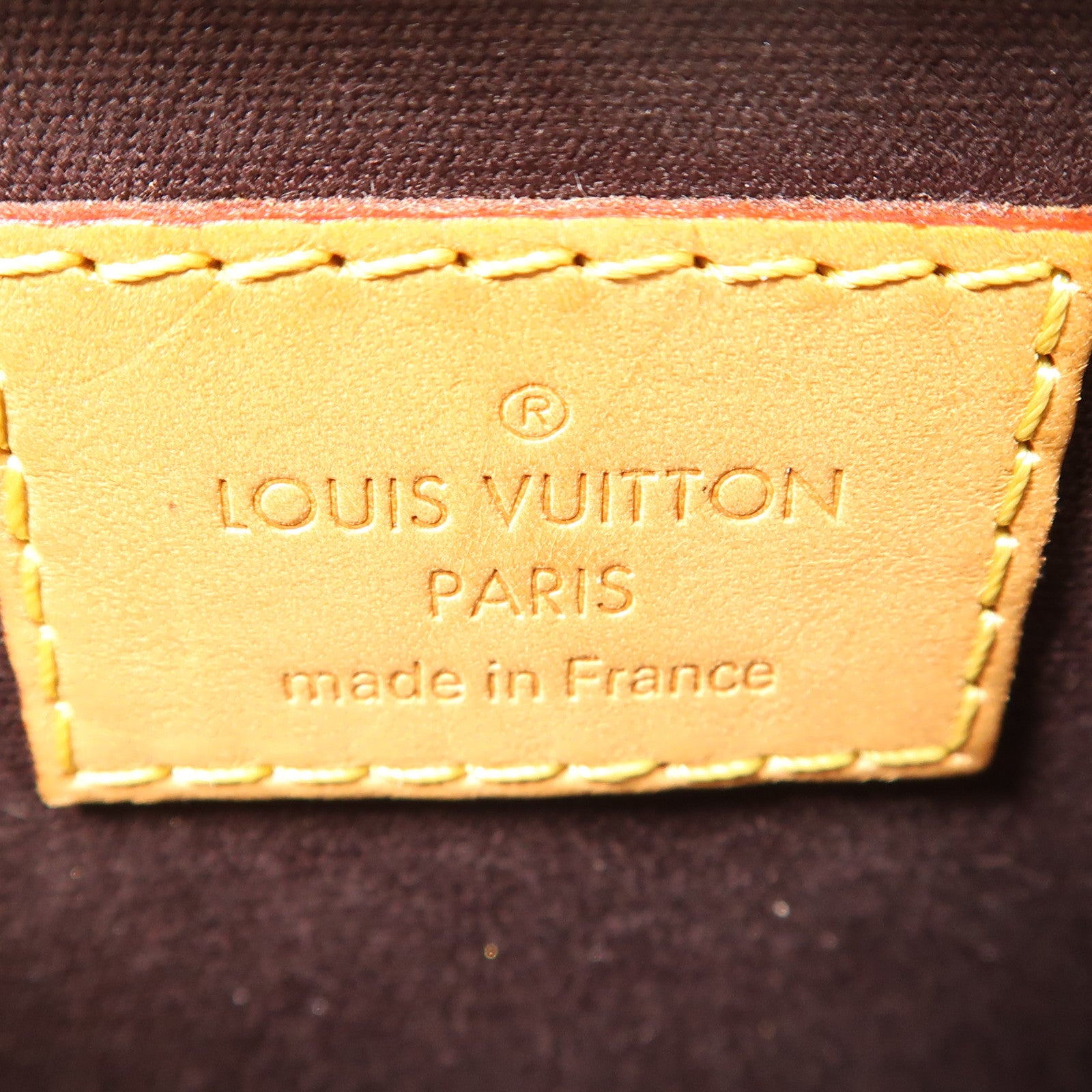 LOUIS VUITTON Vernis Alma BB金扣手挽肩背兩用袋