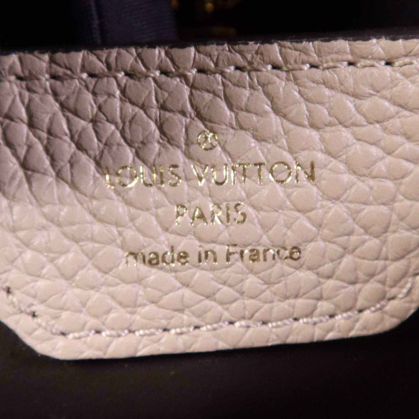 LOUIS VUITTON 【激減優惠】Taurillon/蛇皮皮革Capucines MM金扣手挽肩背兩用袋