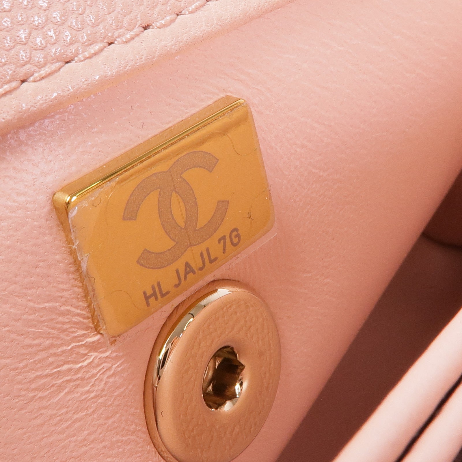 CHANEL 牛皮皮革Coco Handle Small金扣手挽肩背兩用袋