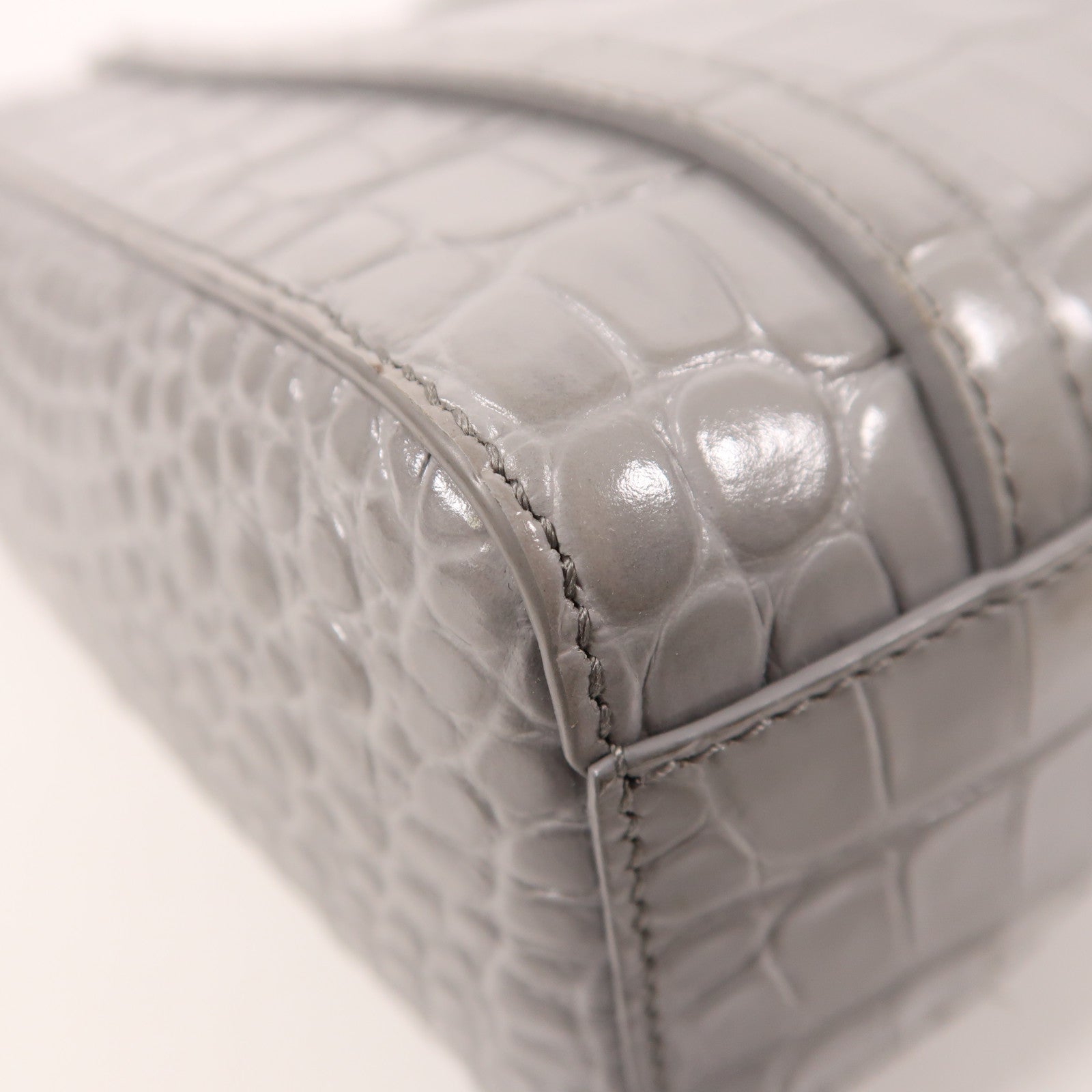 BALENCIAGA 牛皮皮革Everyday Tote銀扣手挽肩背兩用袋