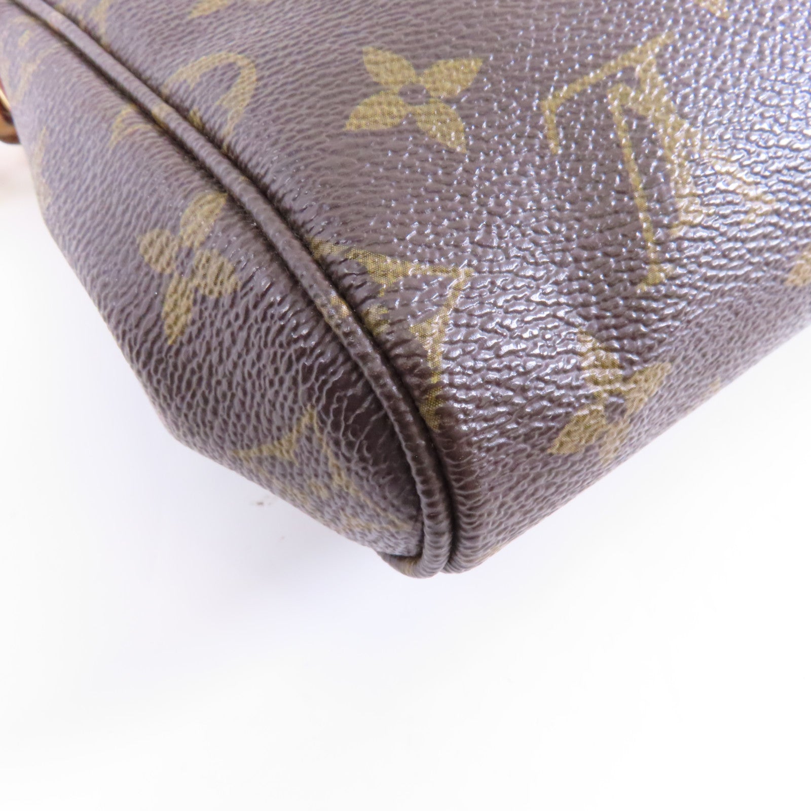 LOUIS VUITTON Monogram Favorite MM金扣手挽肩背兩用袋棕色