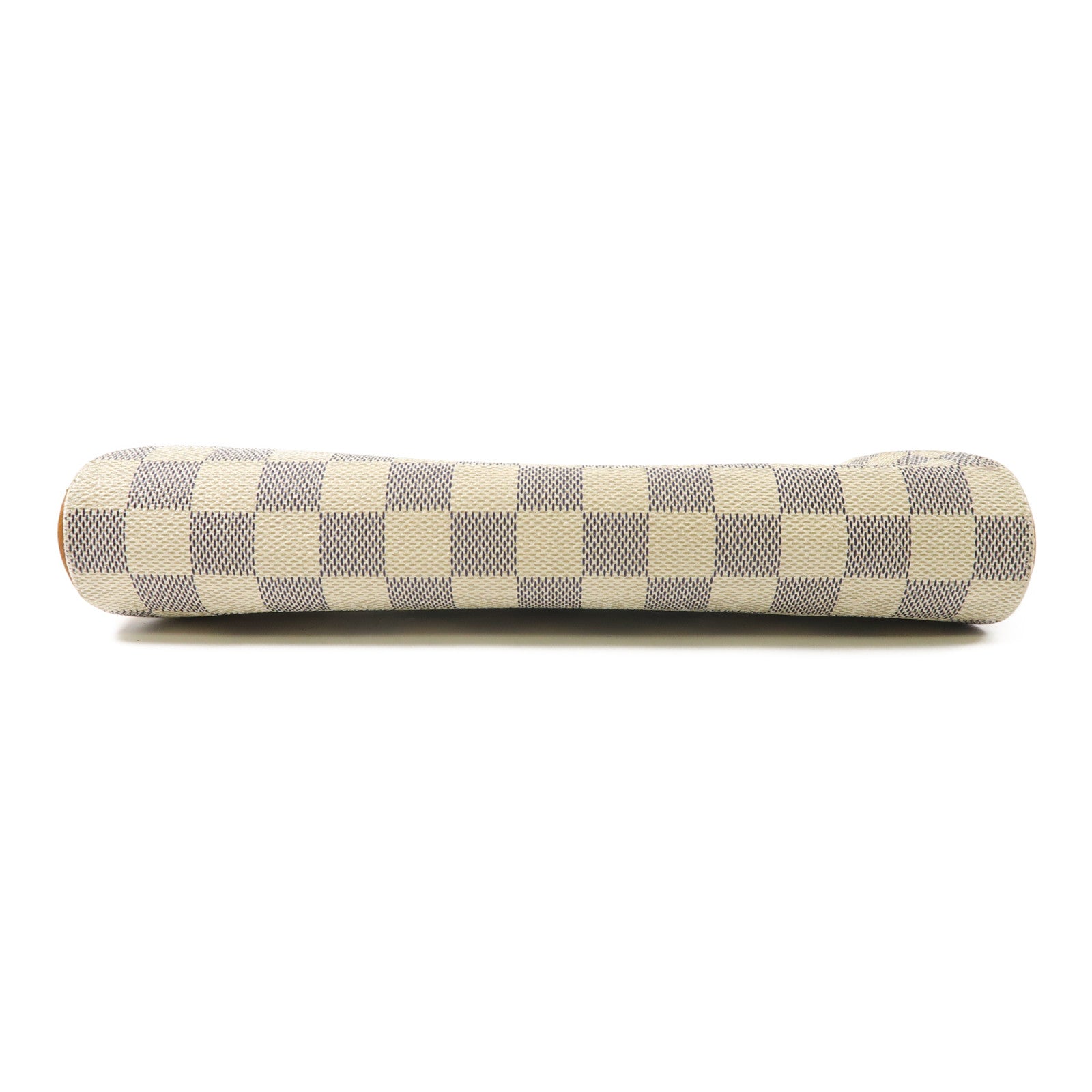 LOUIS VUITTON Damier Azur Eva金扣手挽肩背兩用袋白色