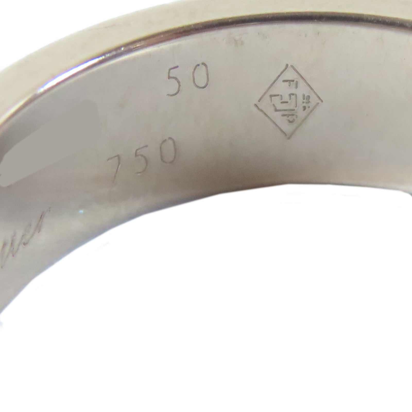 CARTIER 【激減優惠】18K白金Love Ring戒指Cartier#50/US#5