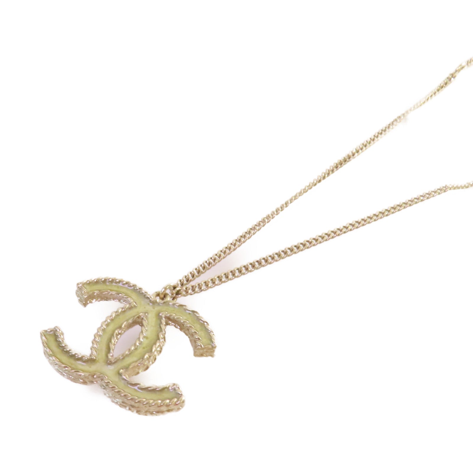 CHANEL 金屬CC Necklace項鏈金屬