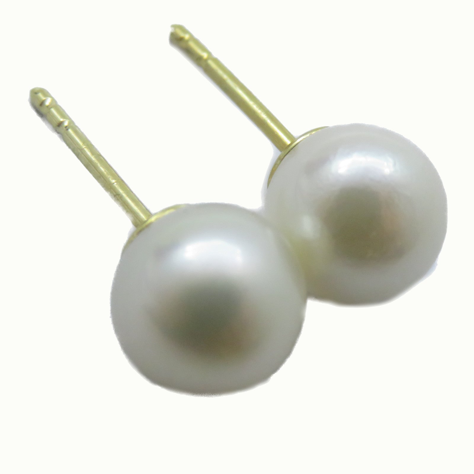 TIFFANY＆CO 18K黃金Pearl Earrings耳環