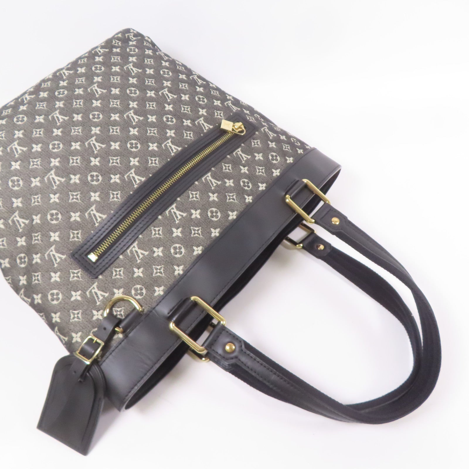LOUIS VUITTON Monogram Mini Lucille GM金扣手挽袋