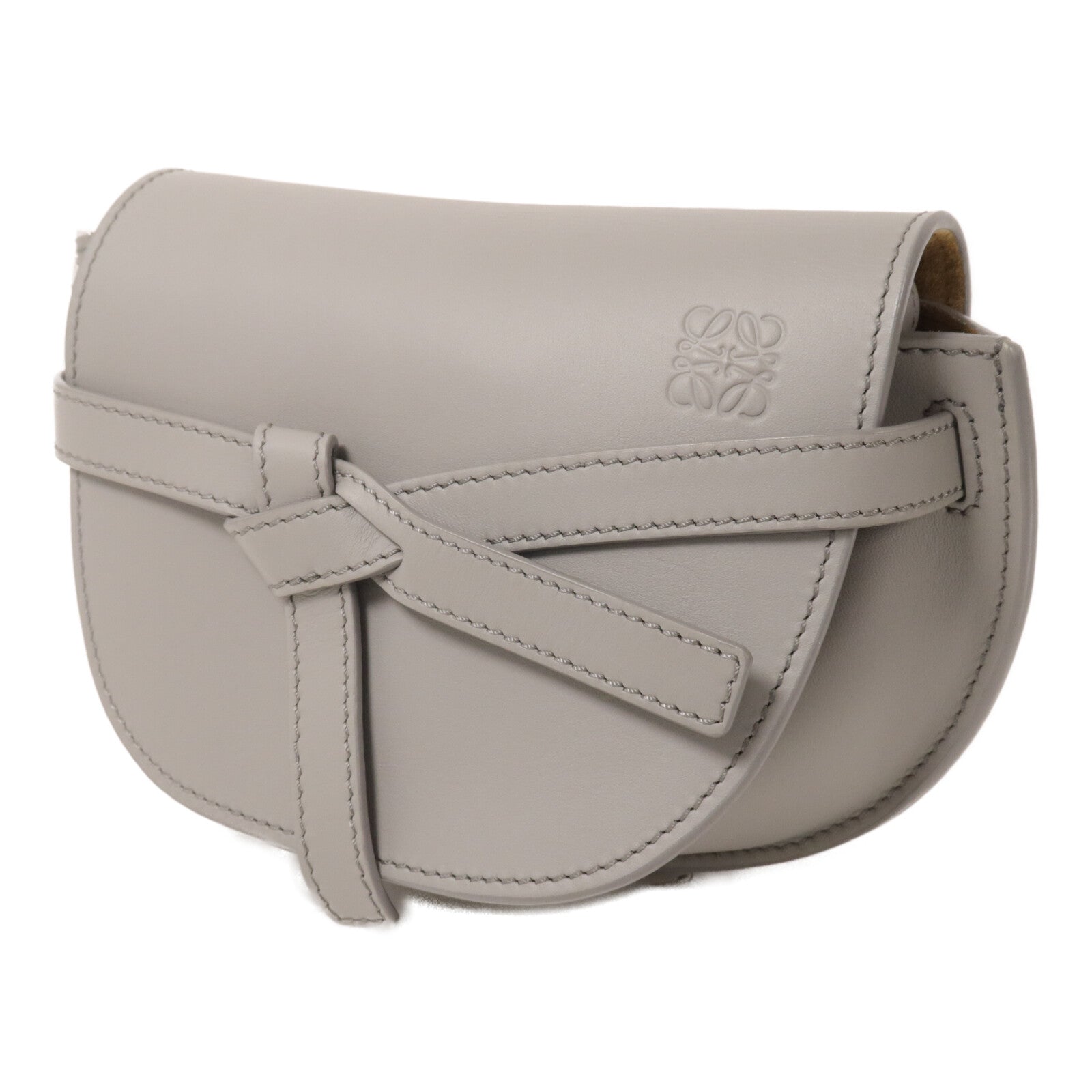 LOEWE 牛皮皮革Mini Gate肩背袋