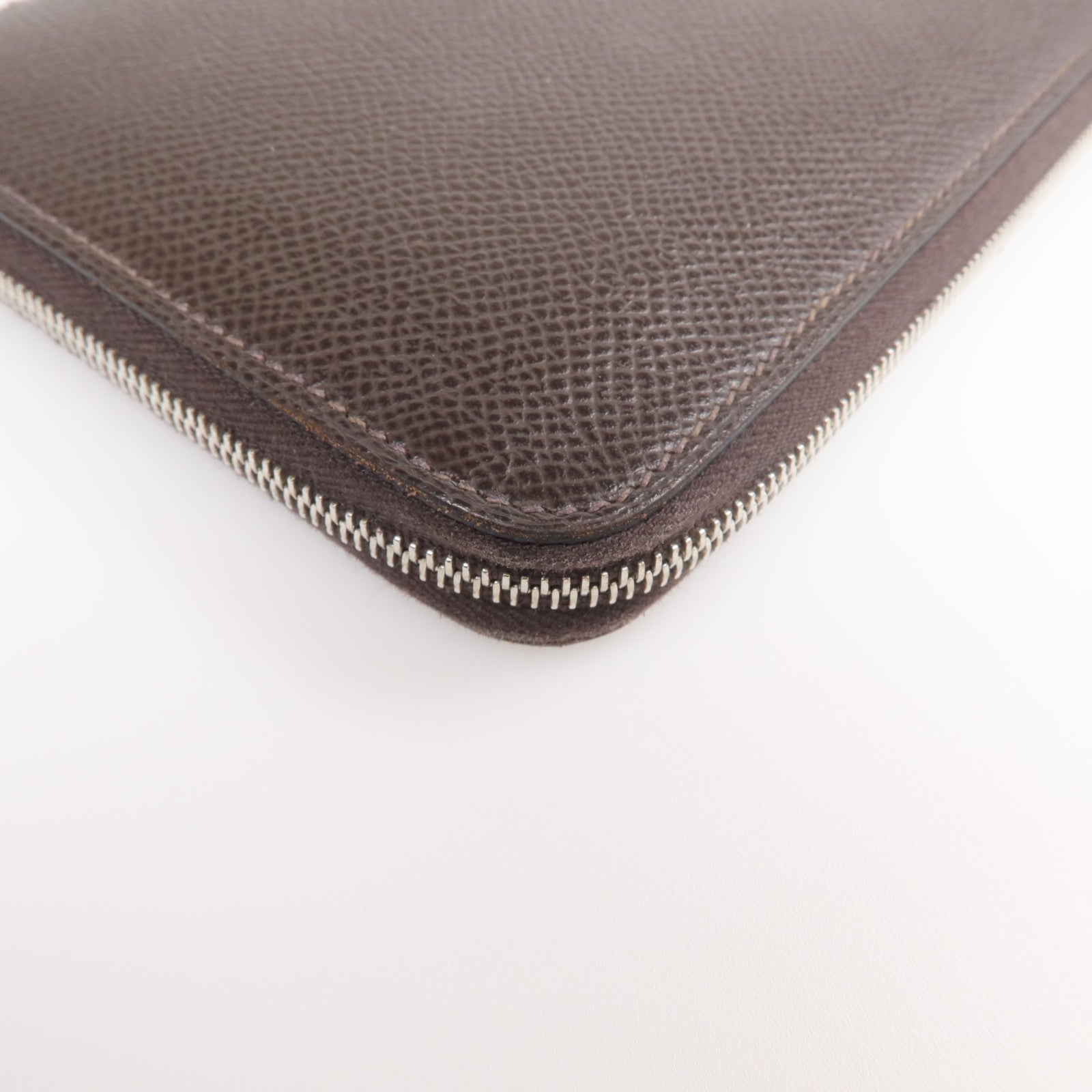 HERMES Epsom皮革Silk In Long Wallet 銀扣長錢包