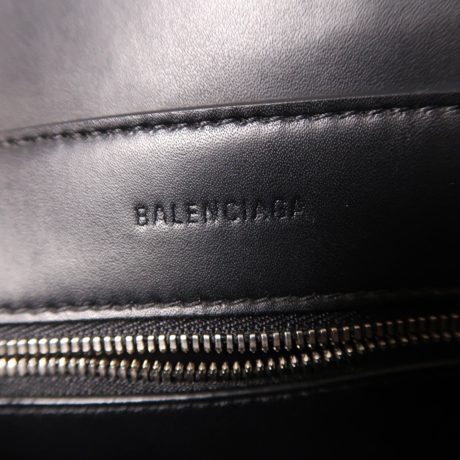 BALENCIAGA 【激減優惠】牛皮皮革Everyday Tote銀扣手挽肩背兩用袋
