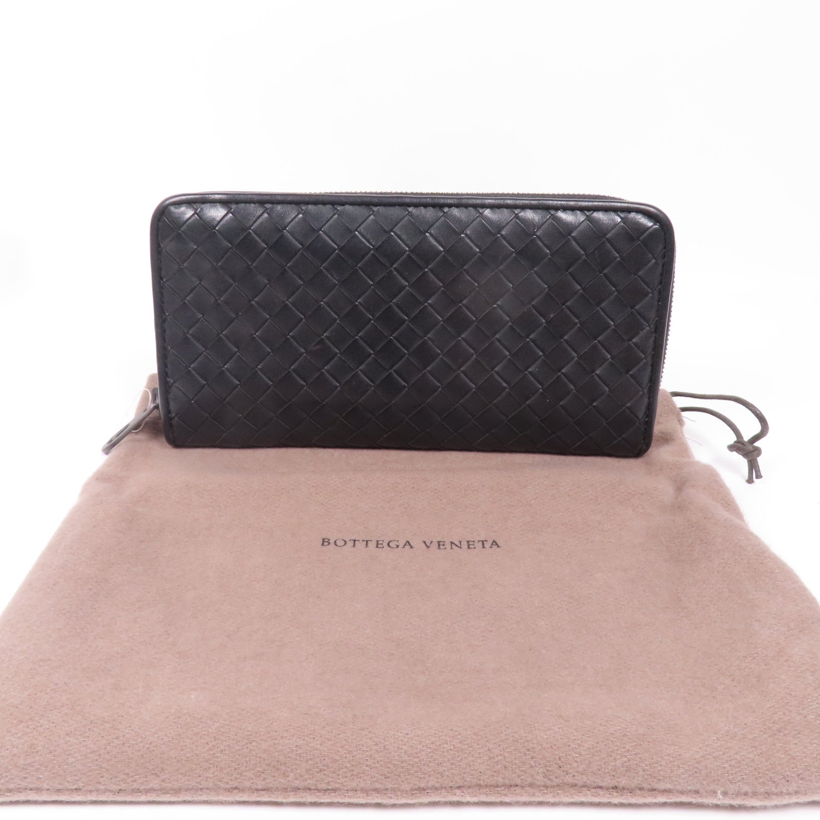 BOTTEGA VENETA 【激減優惠】羊皮皮革Long Wallet長錢包