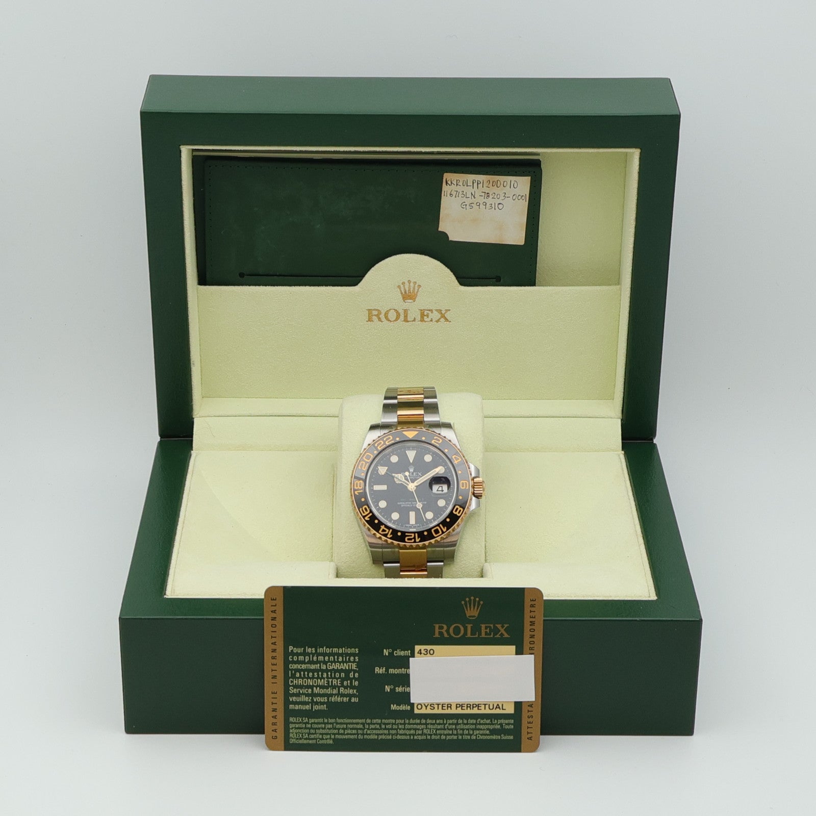 ROLEX GMT Maste II 116713LN