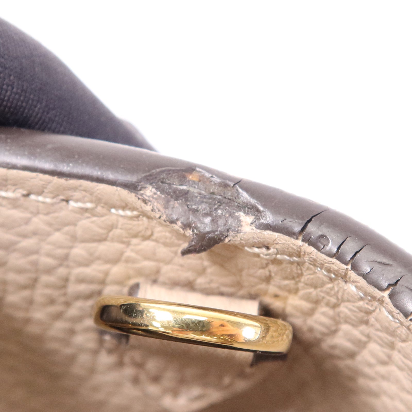 LOUIS VUITTON 【激減優惠】Taurillon/蛇皮皮革Capucines MM金扣手挽肩背兩用袋