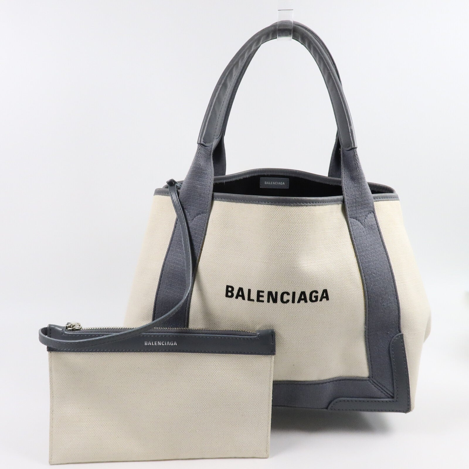 BALENCIAGA 帆布Cabas Tote Bag肩背袋