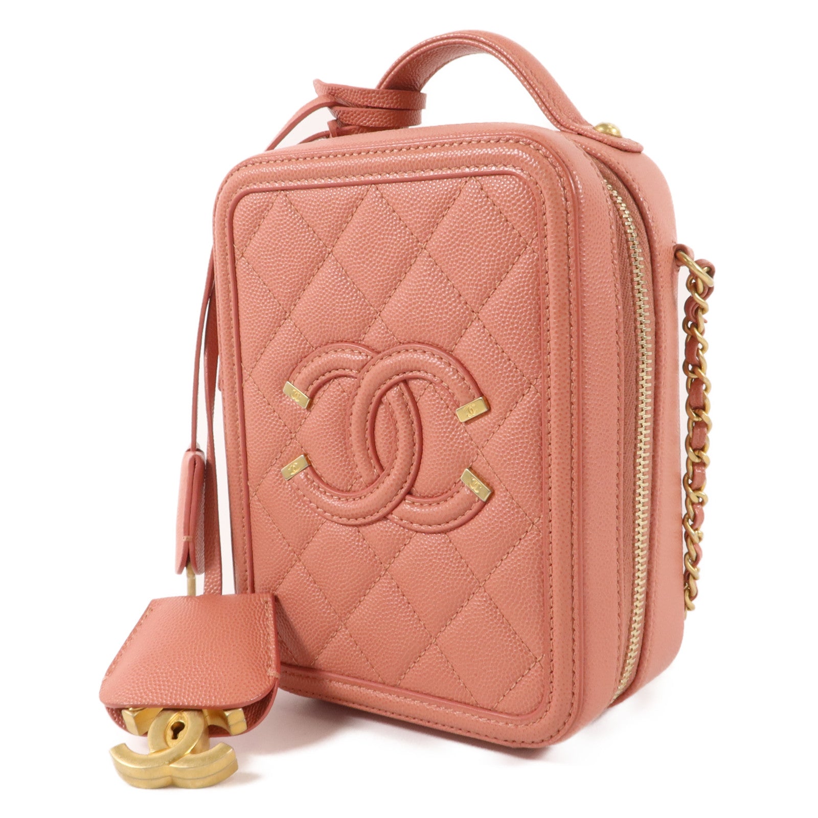 CHANEL 牛皮皮革2 Way Shoulder Bag手挽肩背兩用袋