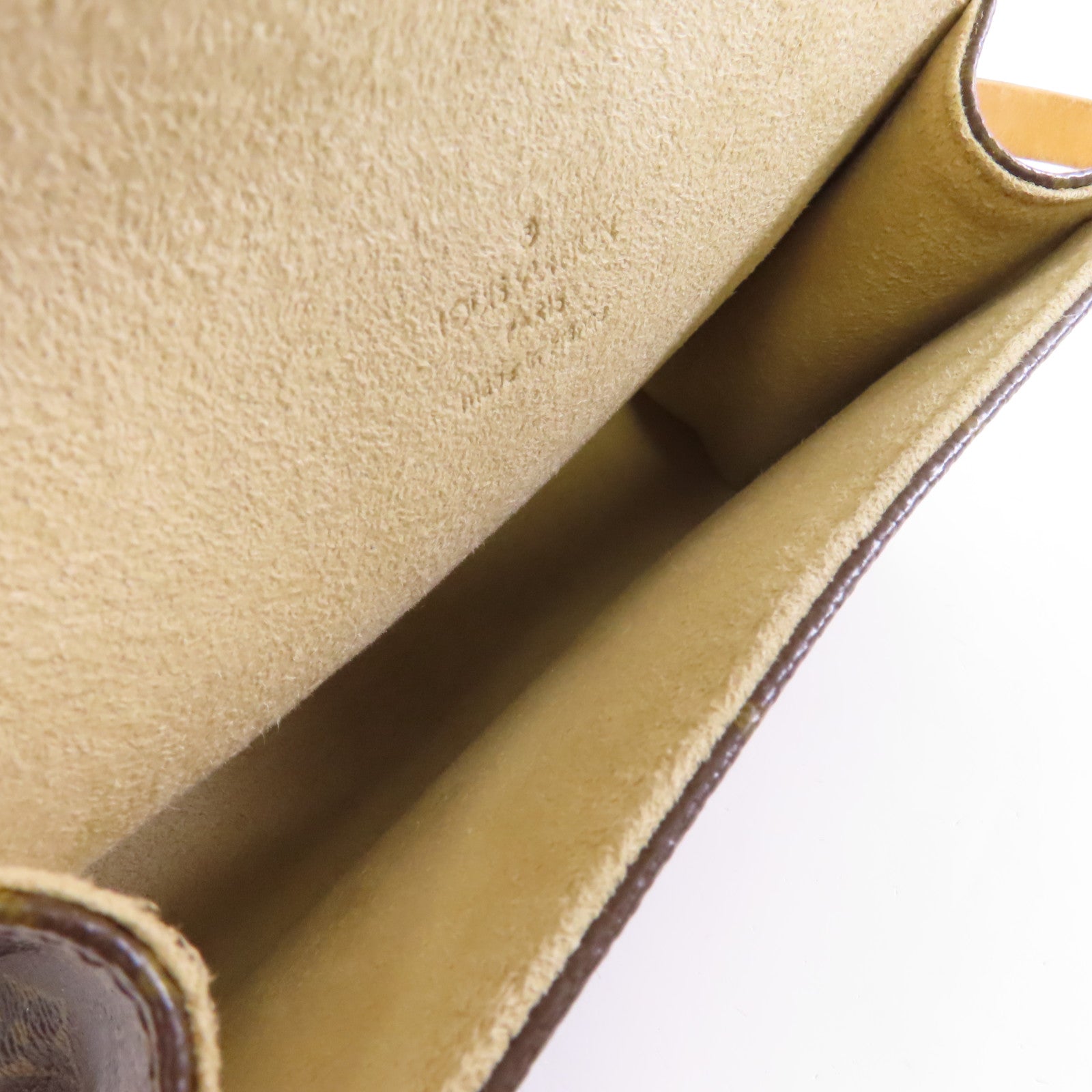LOUIS VUITTON 【激減優惠】Monogram Pochette Florentine金扣腰包啡色