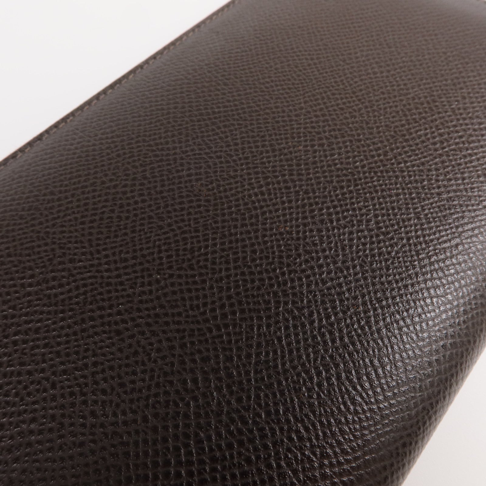 HERMES Epsom皮革Silk In Long Wallet 銀扣長錢包