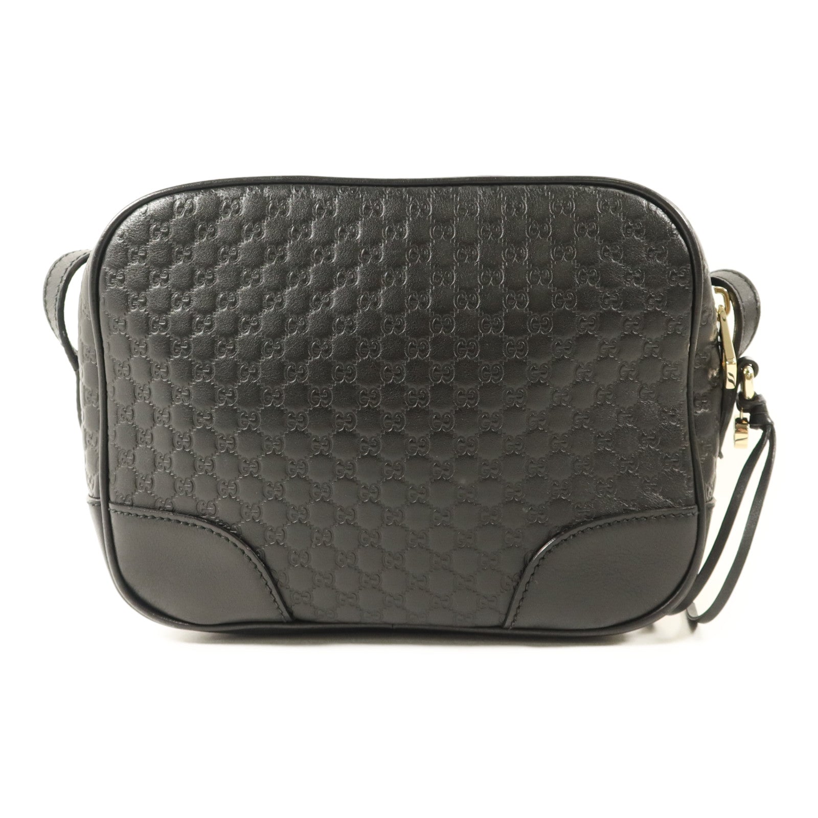 GUCCI 牛皮皮革Mini Bree金扣肩背袋