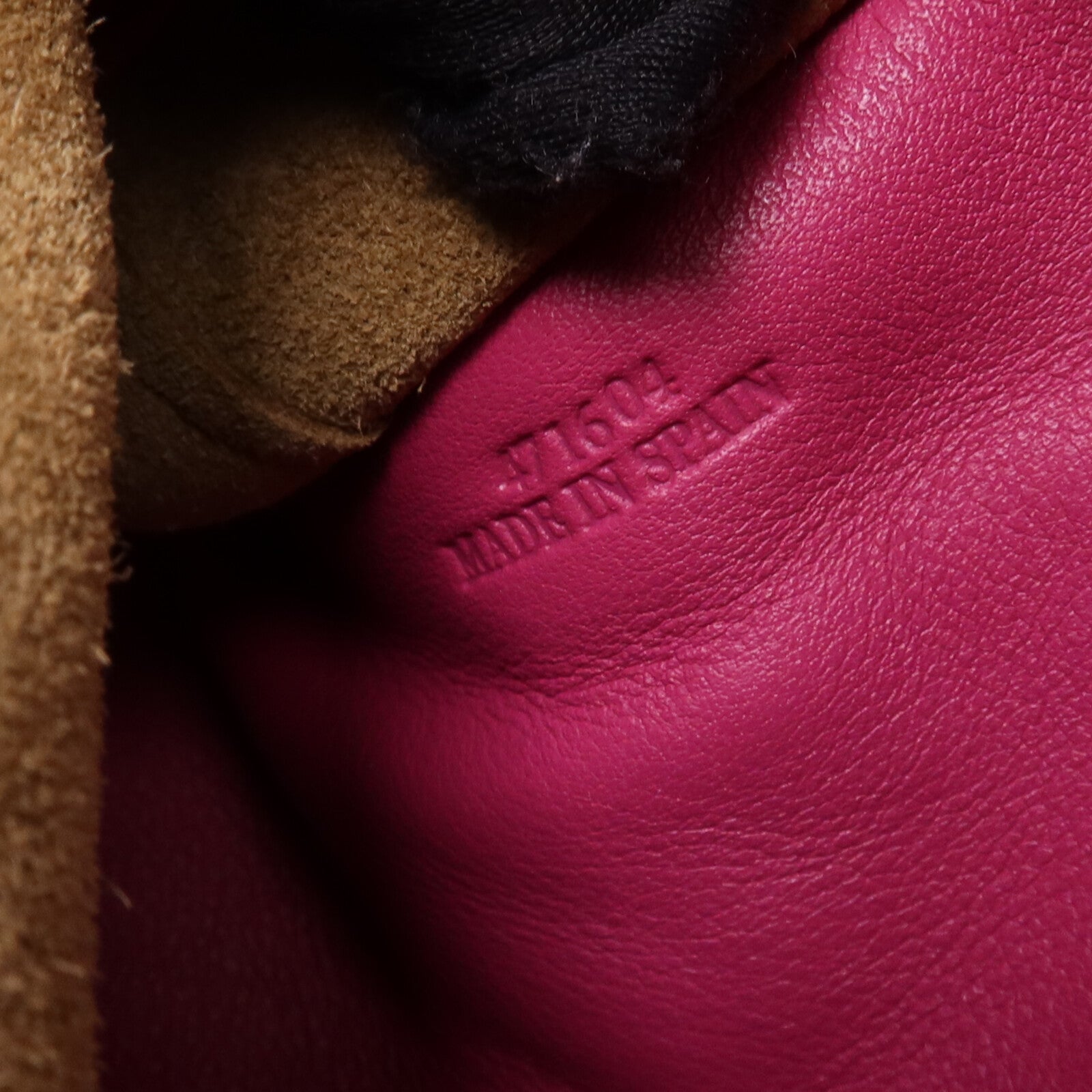 LOEWE 牛皮皮革Amazona金扣手挽肩背兩用袋