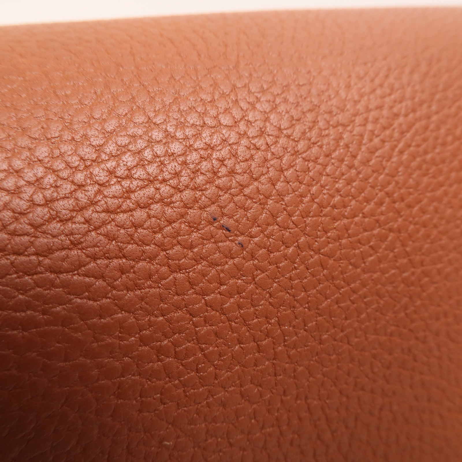 HERMES Barenia皮革Mini Roulis金扣肩背袋Gold