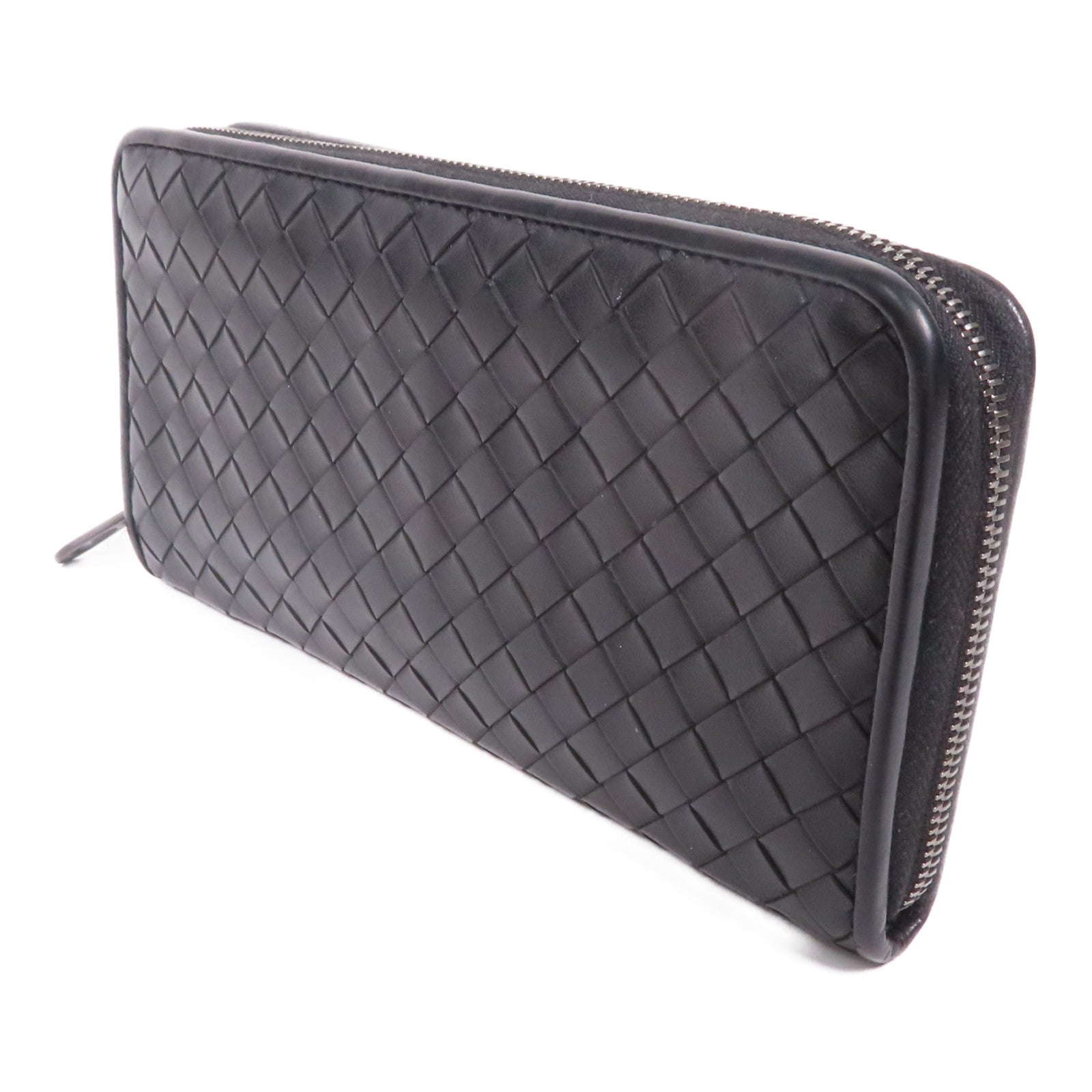BOTTEGA VENETA 【激減優惠】羊皮皮革Long Wallet長錢包