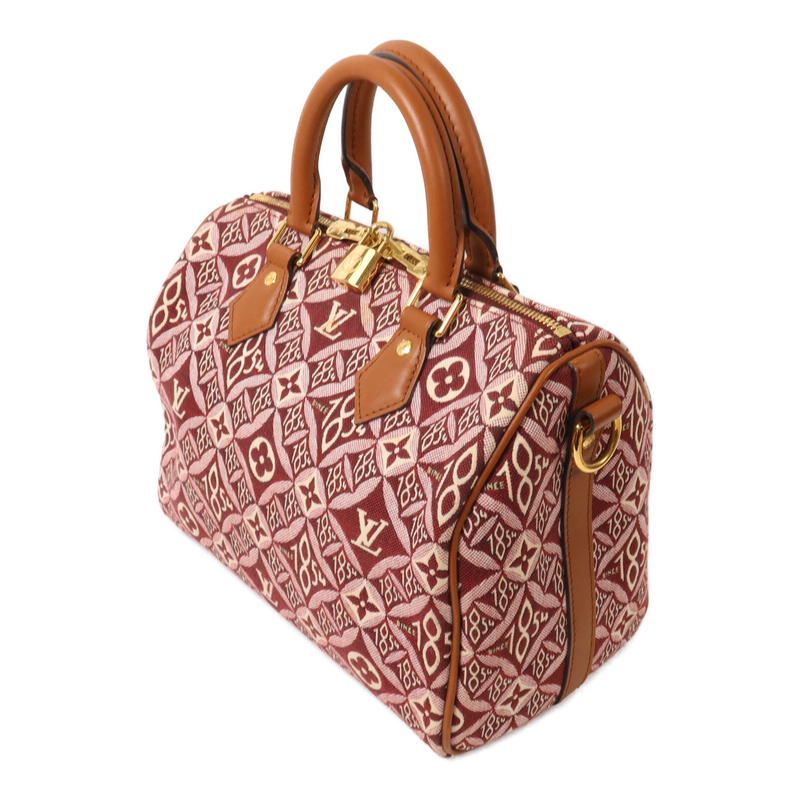 LOUIS VUITTON Monogram Jacquard Since 1854 Speedy Bandouliere 25手挽肩背兩用袋