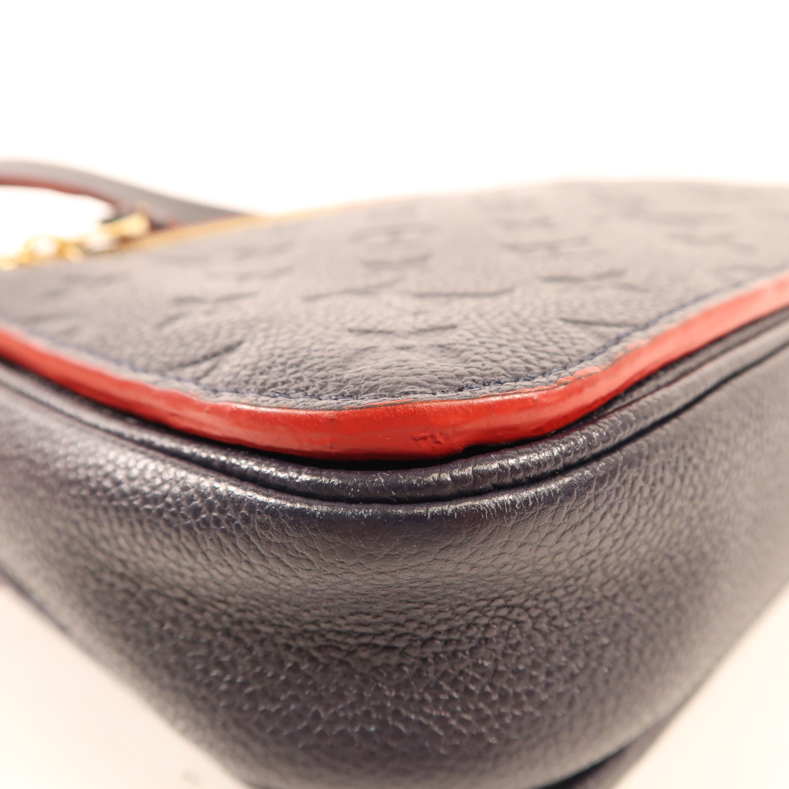 LOUIS VUITTON Monogram Empreinte Pochette Metis金扣手挽肩背兩用袋