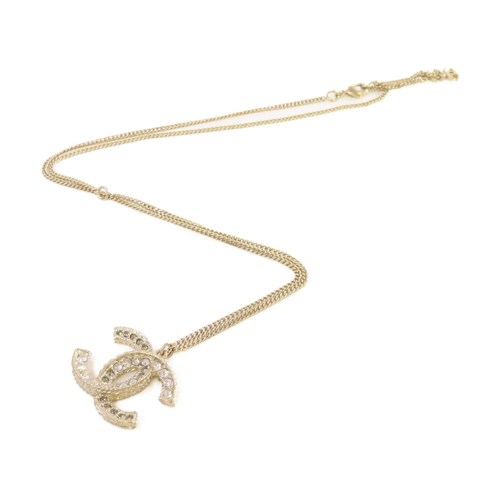 CHANEL 金屬CC Necklace項鏈金屬