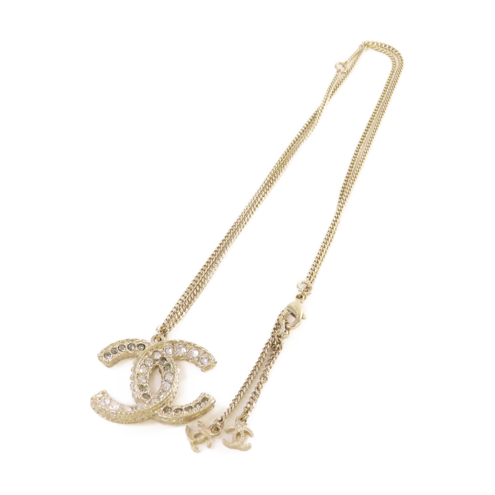 CHANEL 金屬CC Necklace項鏈金屬