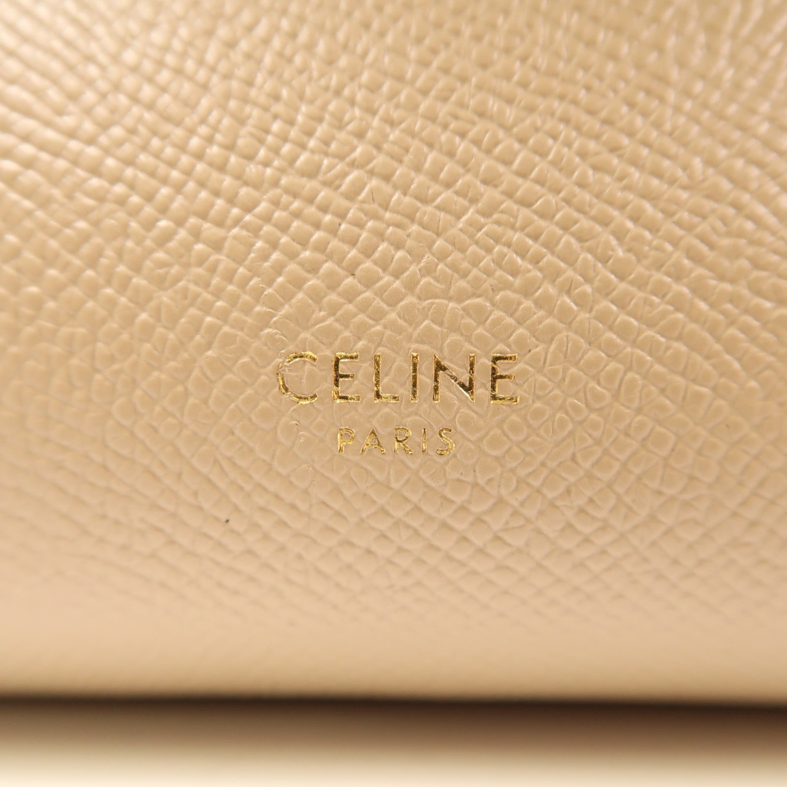 CELINE 牛皮皮革Belt Bag金扣手挽袋