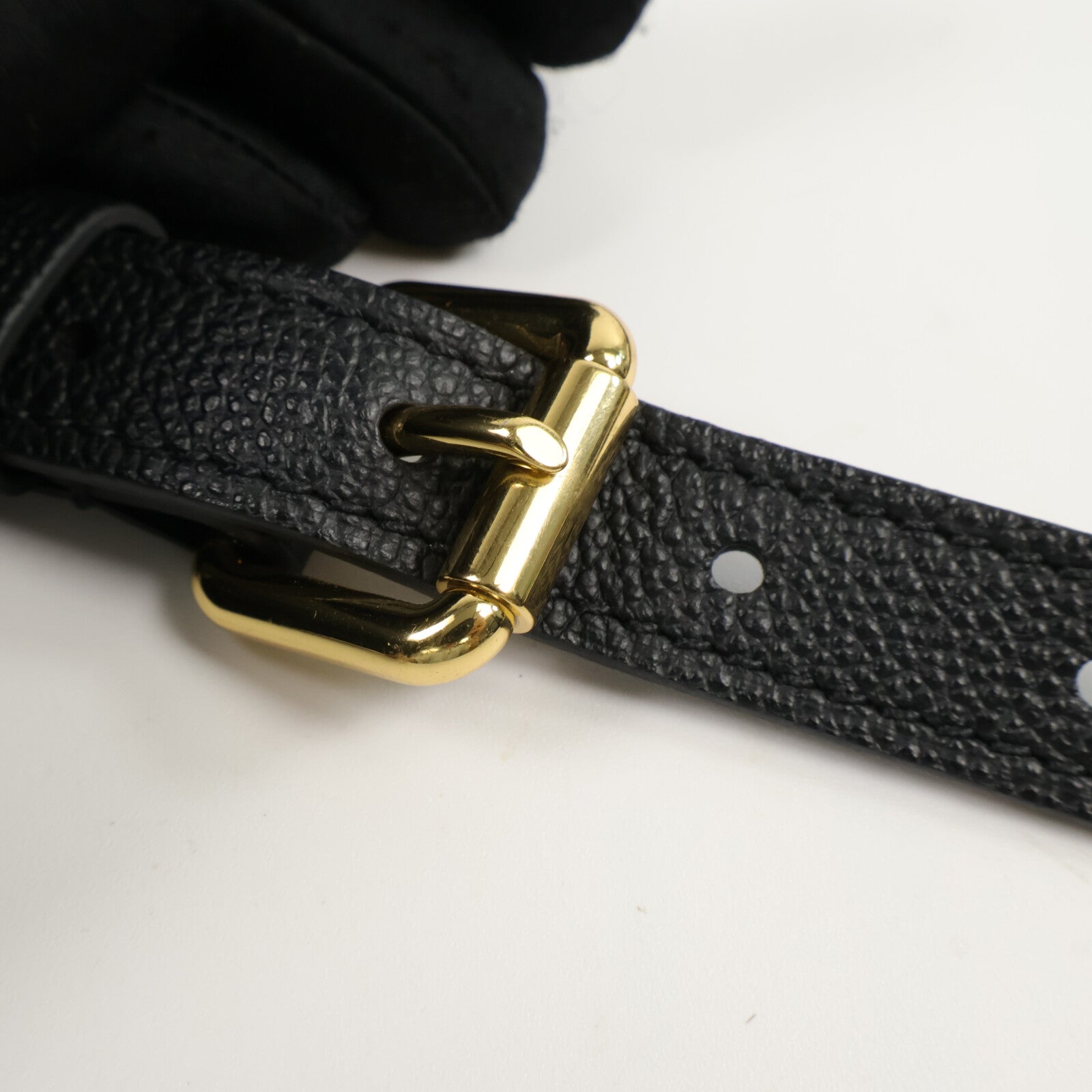LOUIS VUITTON Monogram Empreinte Pochette Metis金扣手挽肩背兩用袋